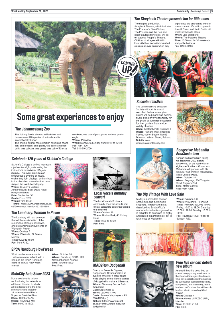 Fourways Review 29 September 2023 page 9