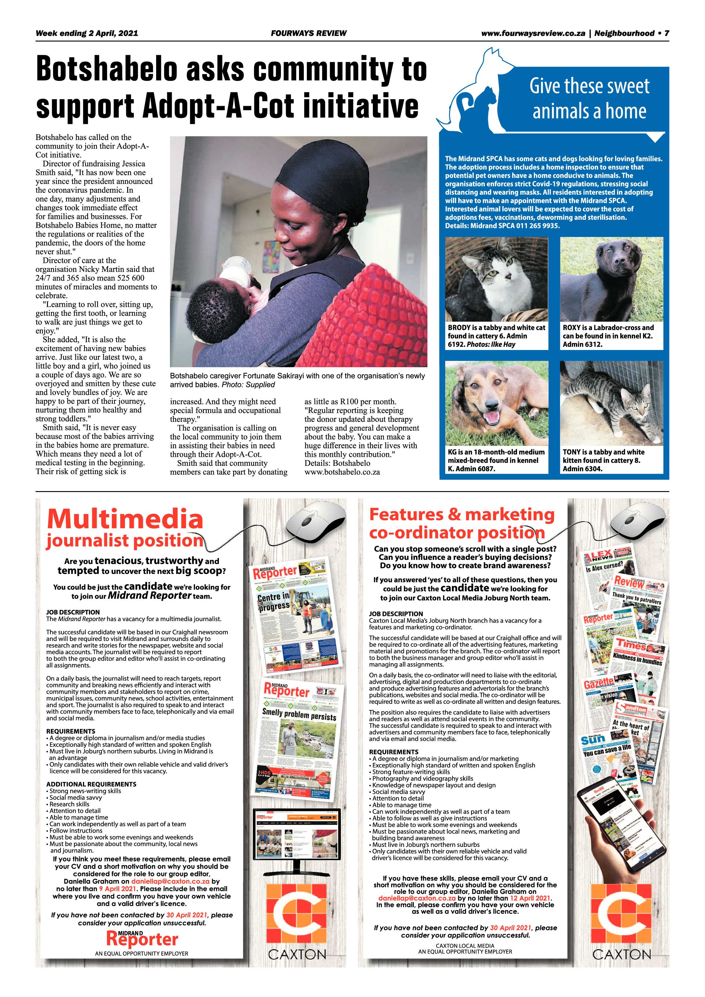 Fourways Review 2 April 2021 page 7