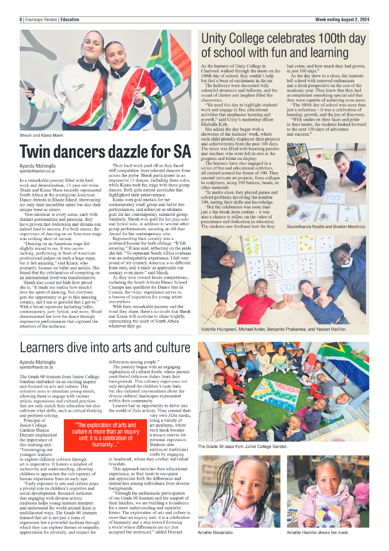 Fourways Review 2 August 2024 page 14