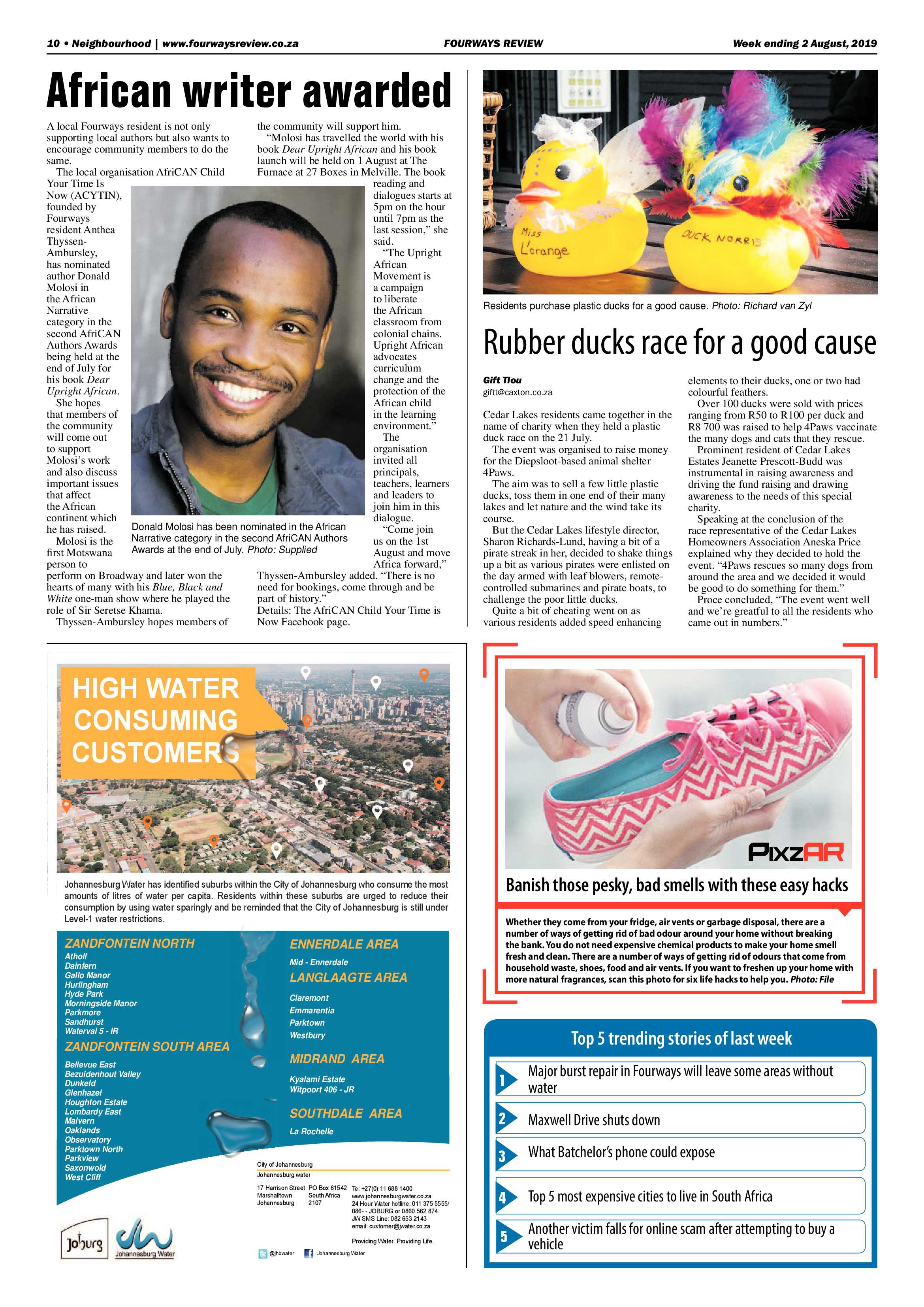 Fourways Review 2 August, 2019 page 10