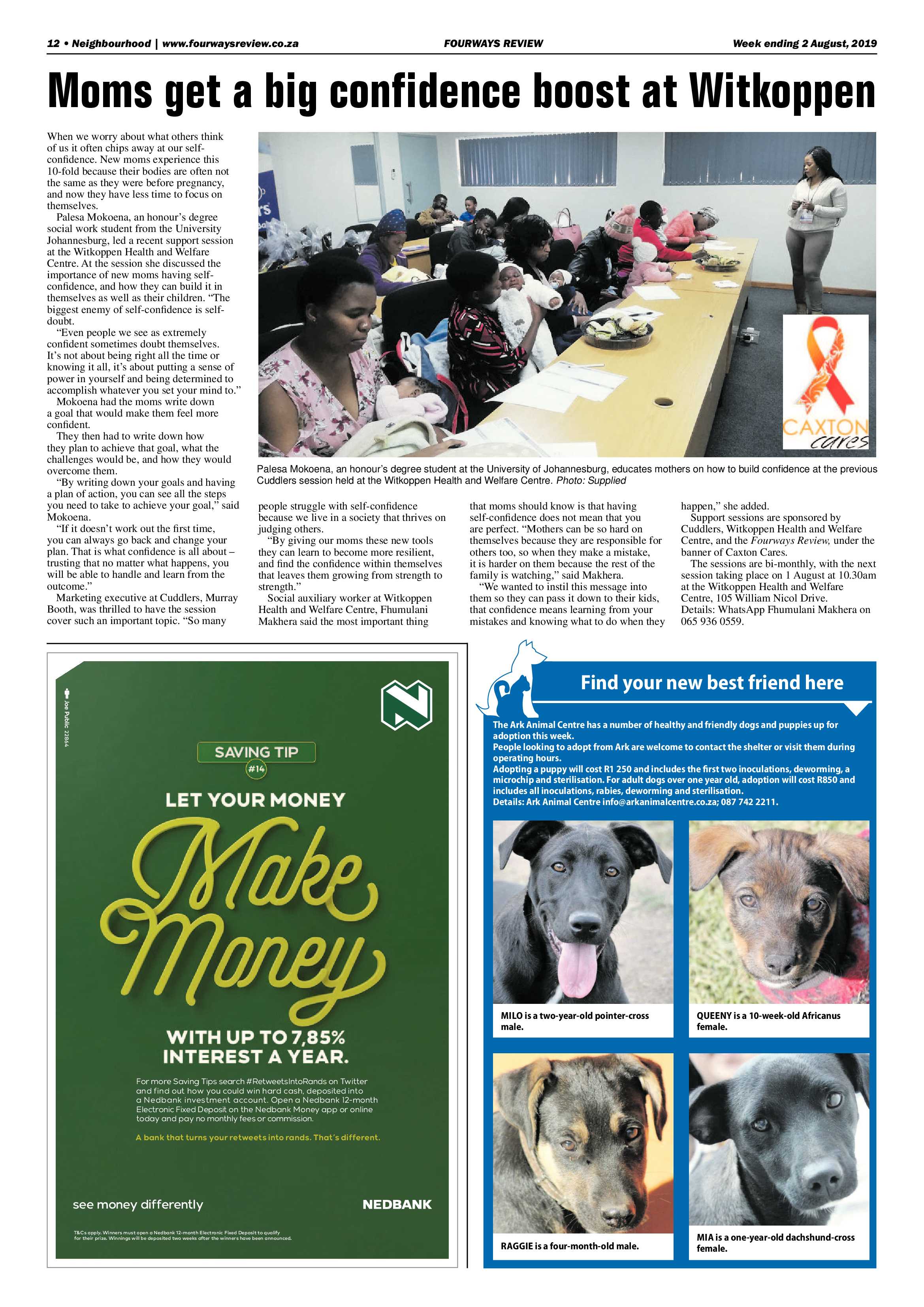Fourways Review 2 August, 2019 page 12