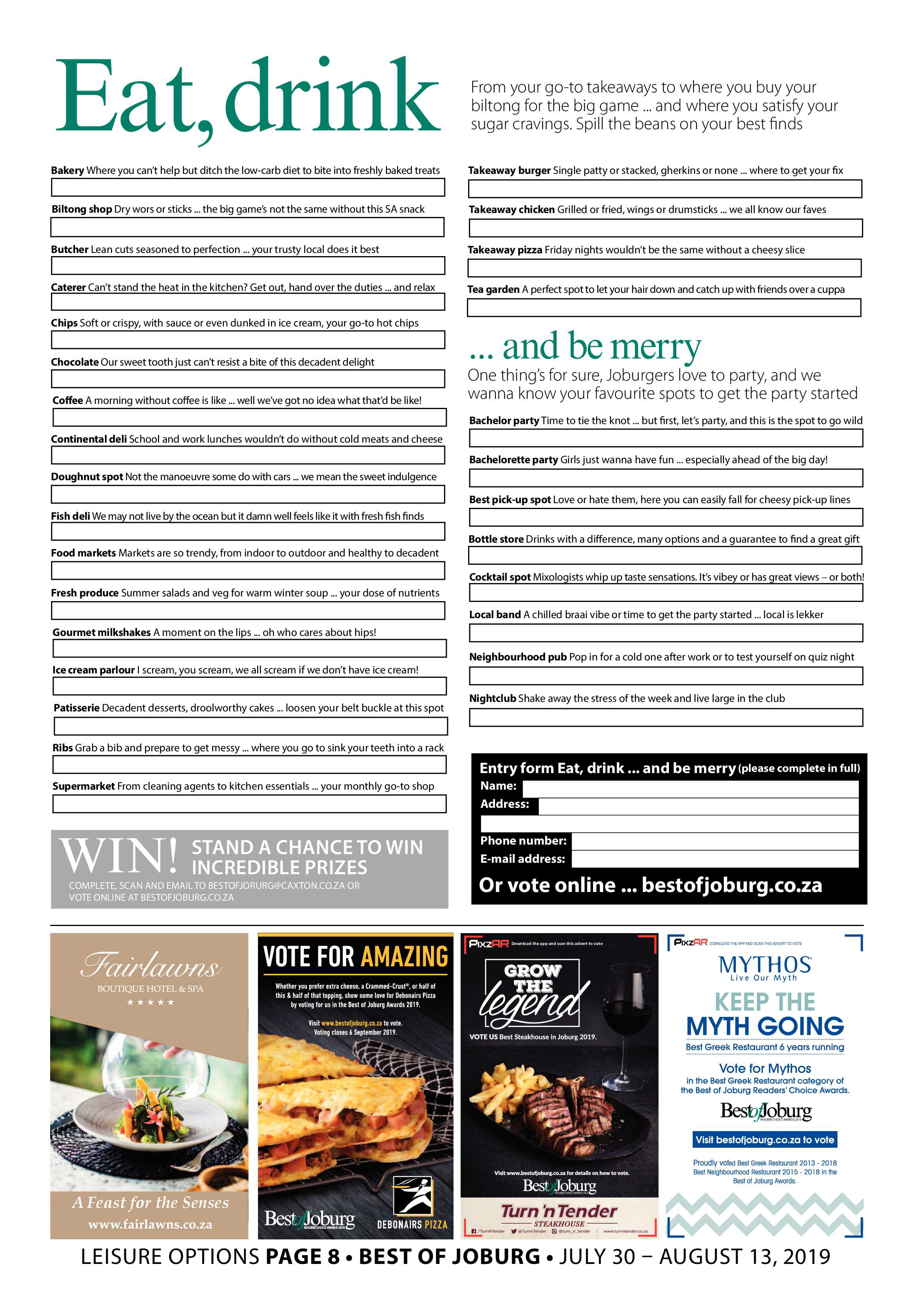 Fourways Review 2 August, 2019 page 20