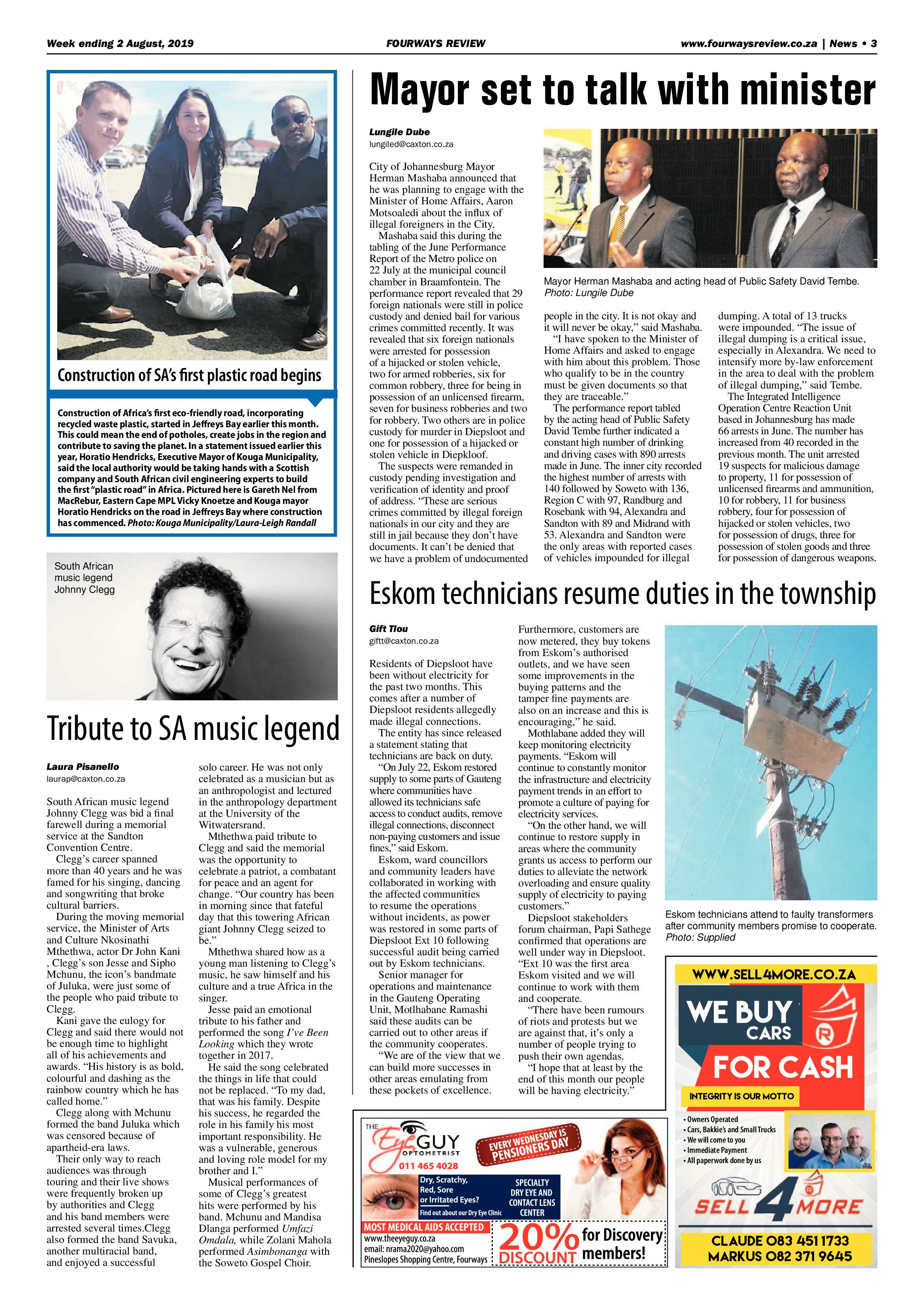 Fourways Review 2 August, 2019 page 3