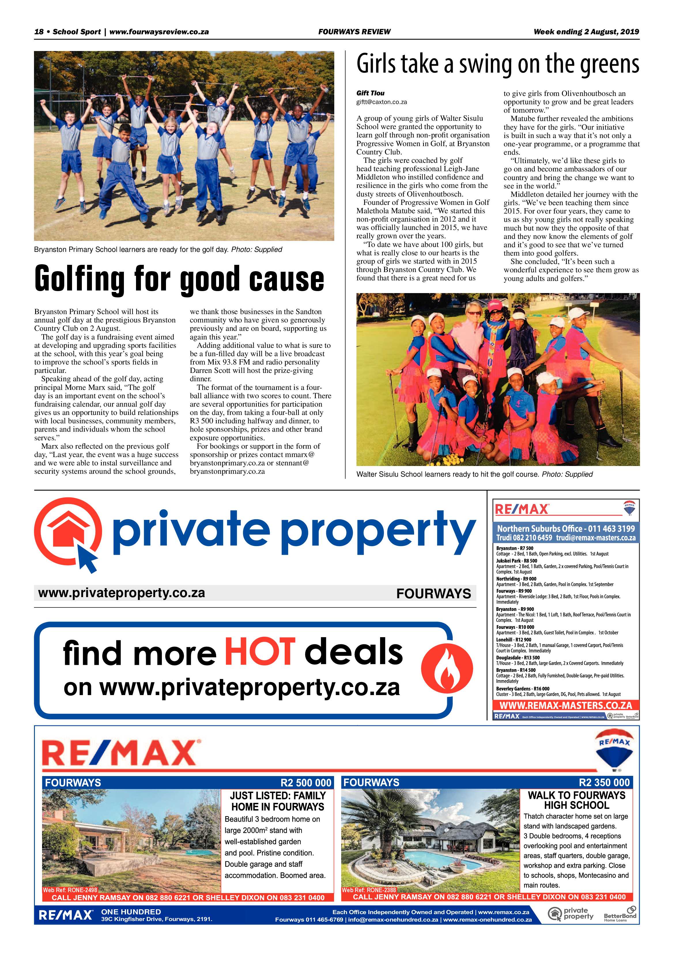 Fourways Review 2 August, 2019 page 34