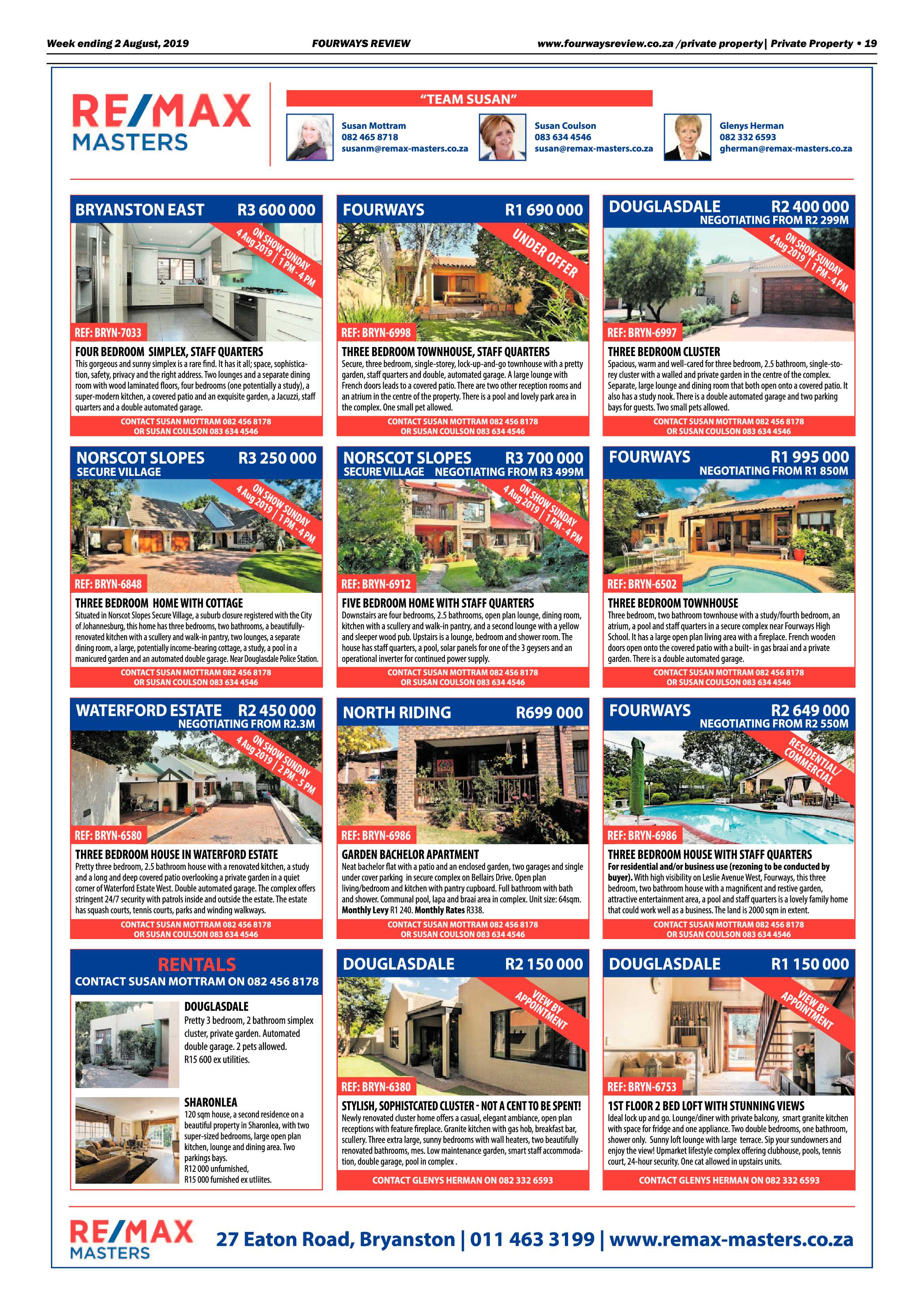 Fourways Review 2 August, 2019 page 35