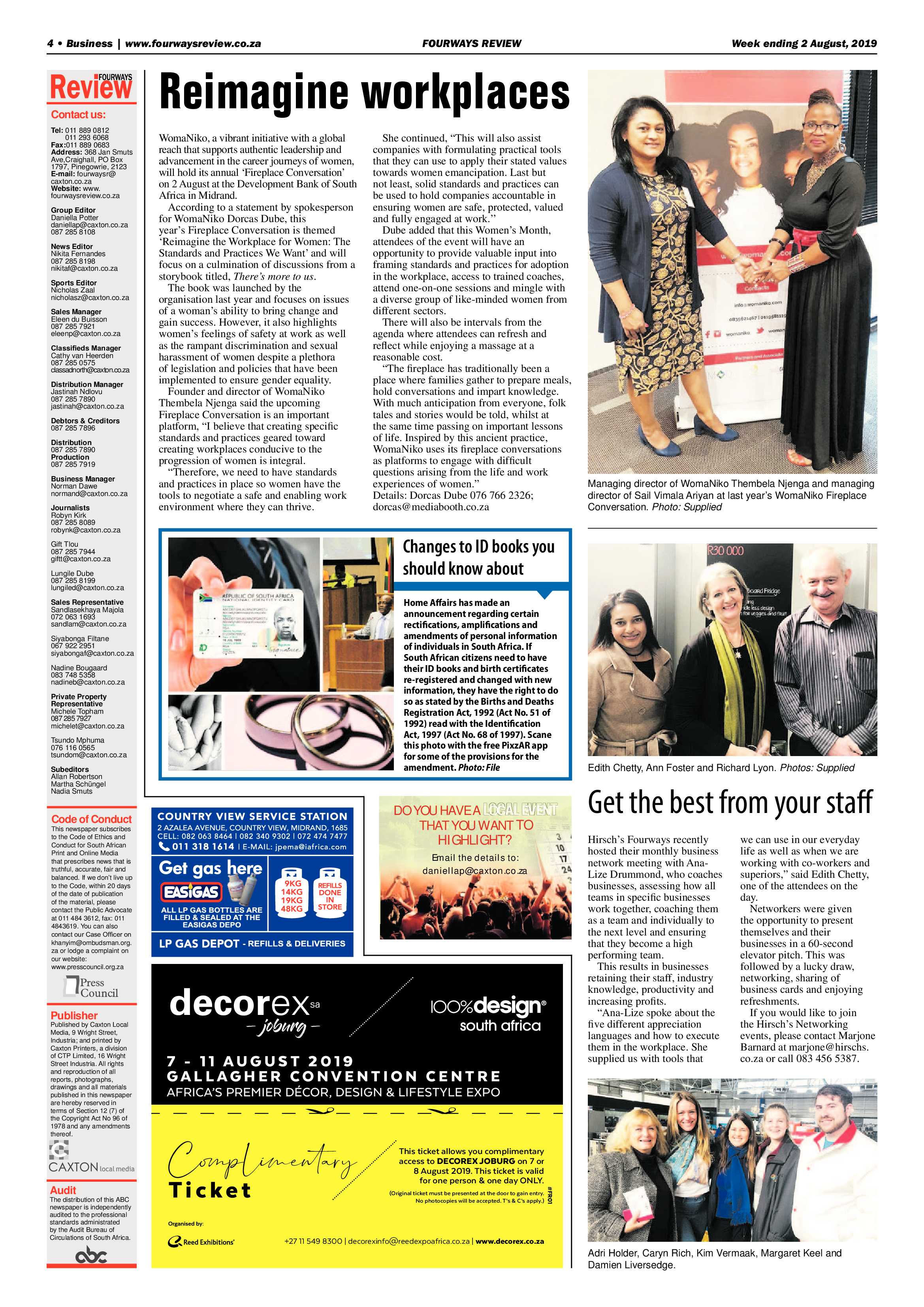 Fourways Review 2 August, 2019 page 4