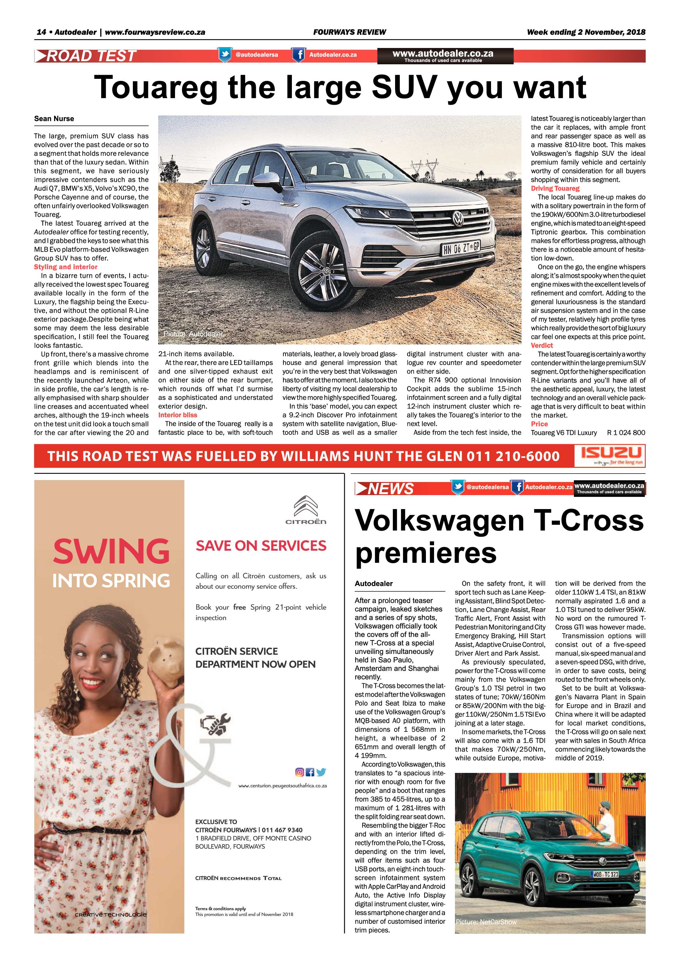 Fourways Review 2 November, 2018 page 14