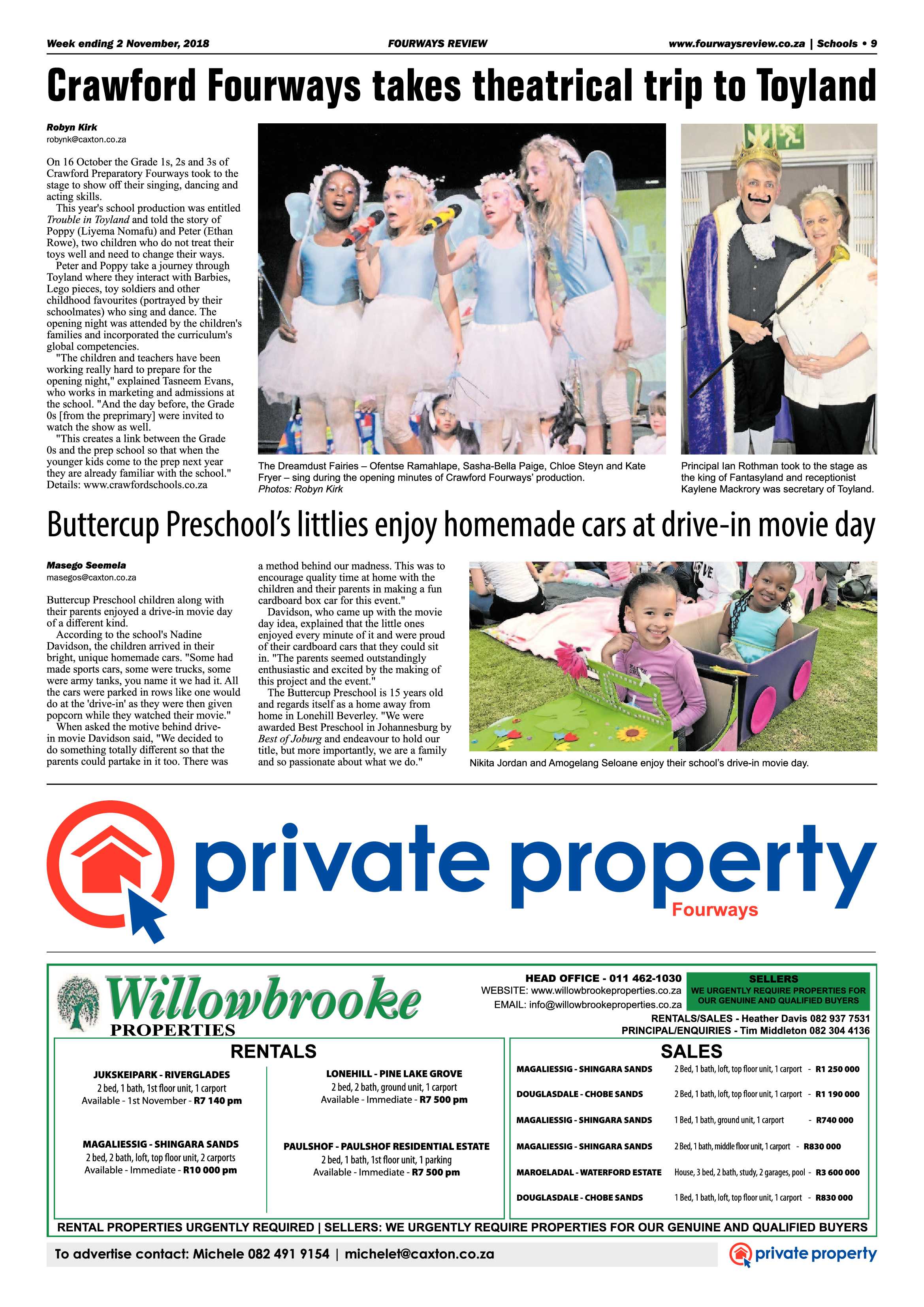 Fourways Review 2 November, 2018 page 9