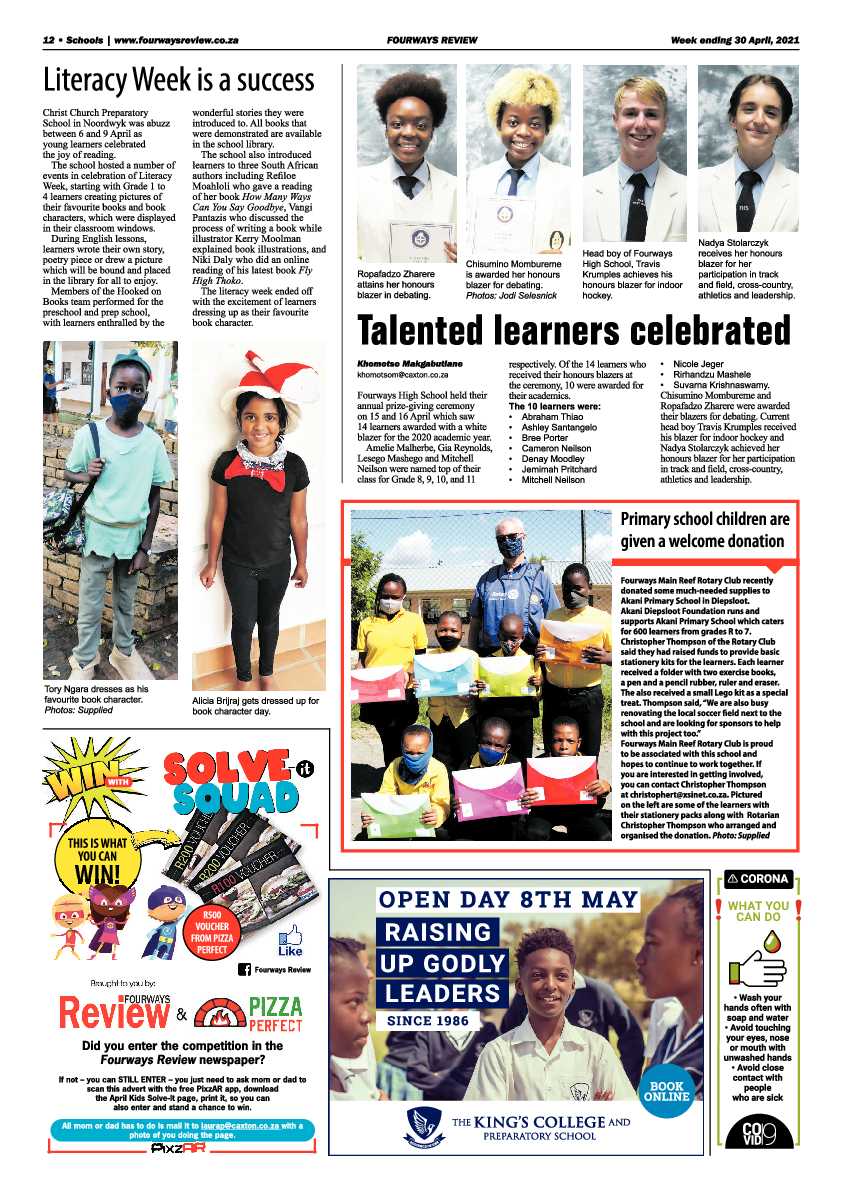 Fourways Review 30 April 2021 page 12
