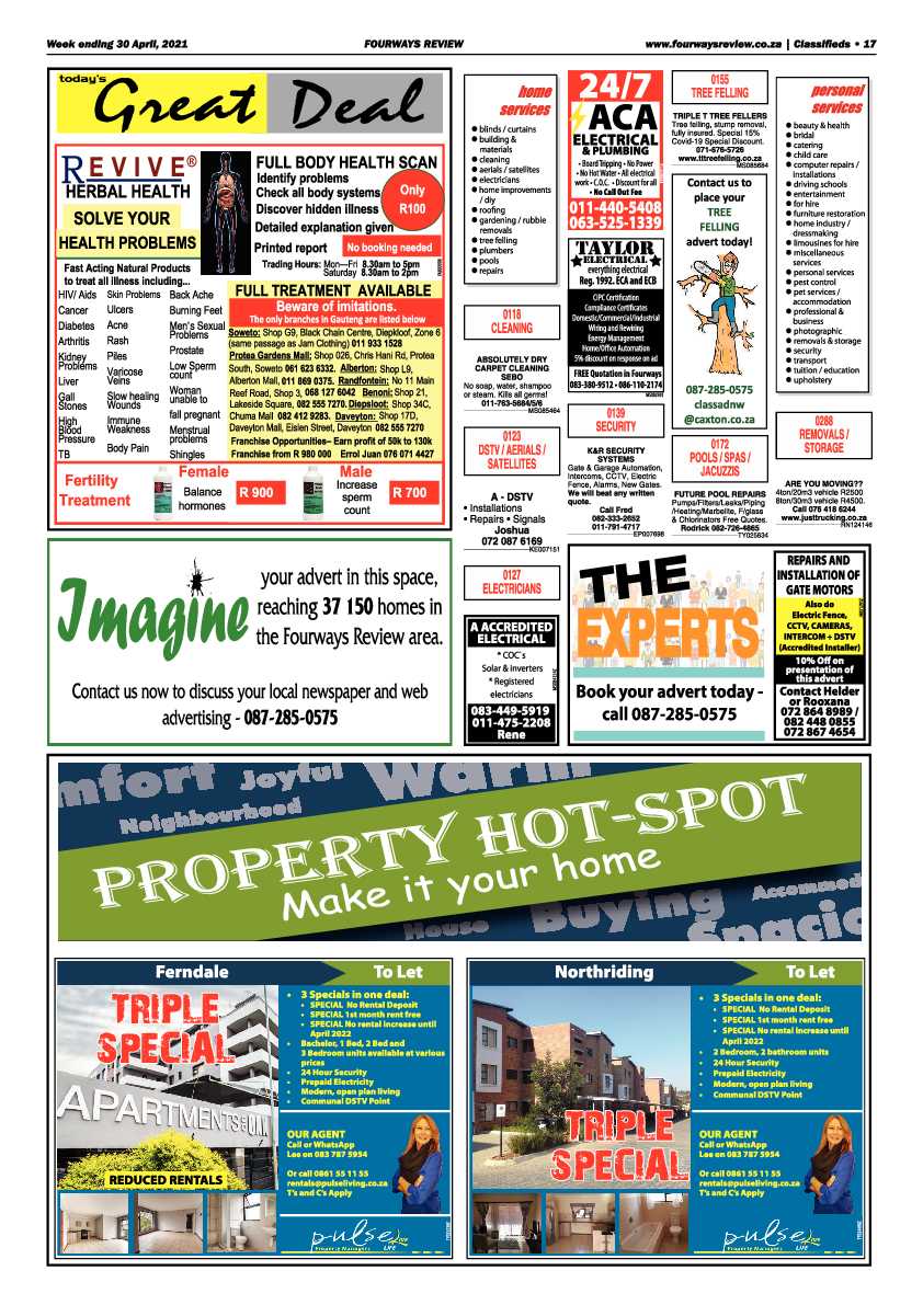 Fourways Review 30 April 2021 page 17