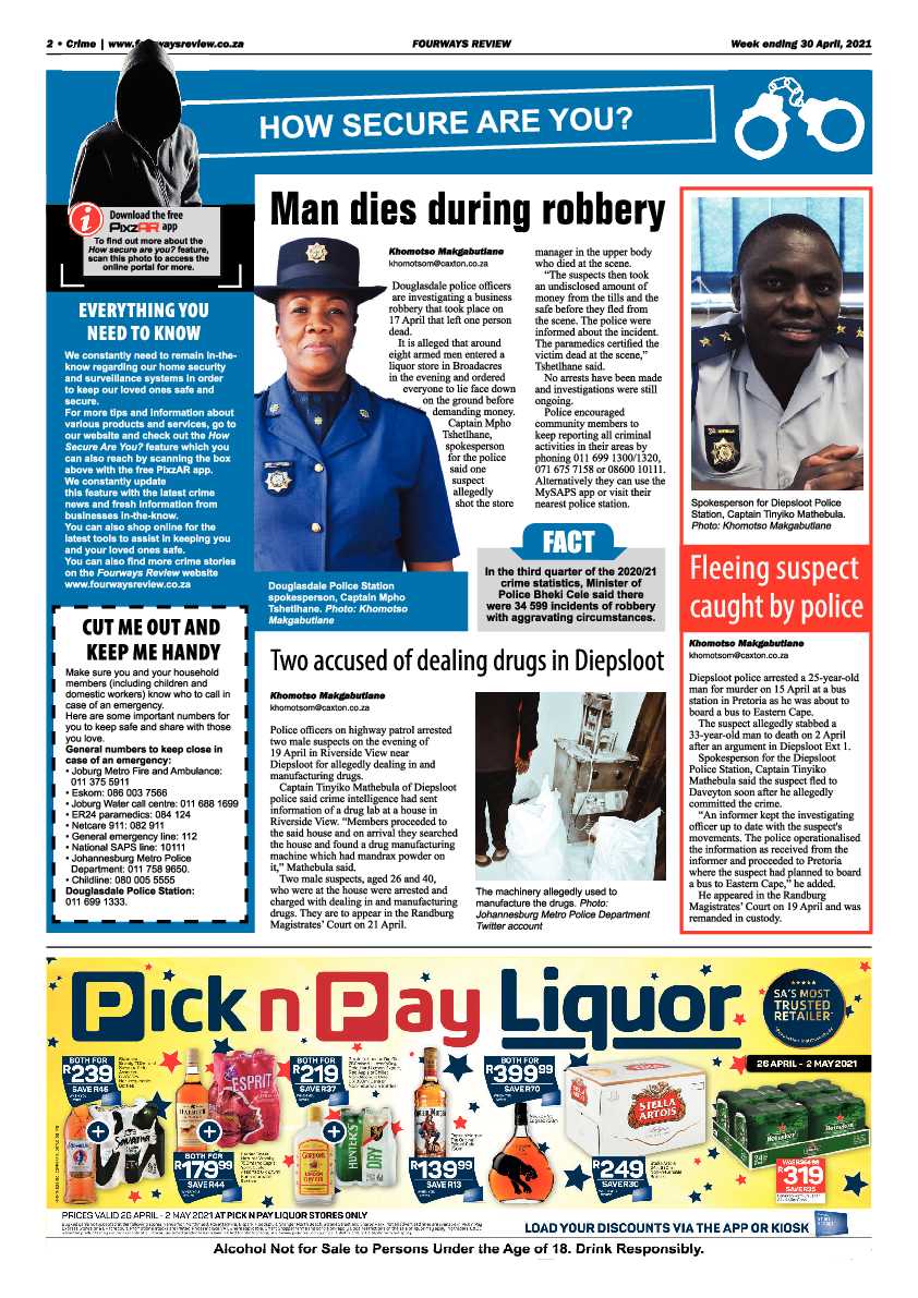 Fourways Review 30 April 2021 page 2
