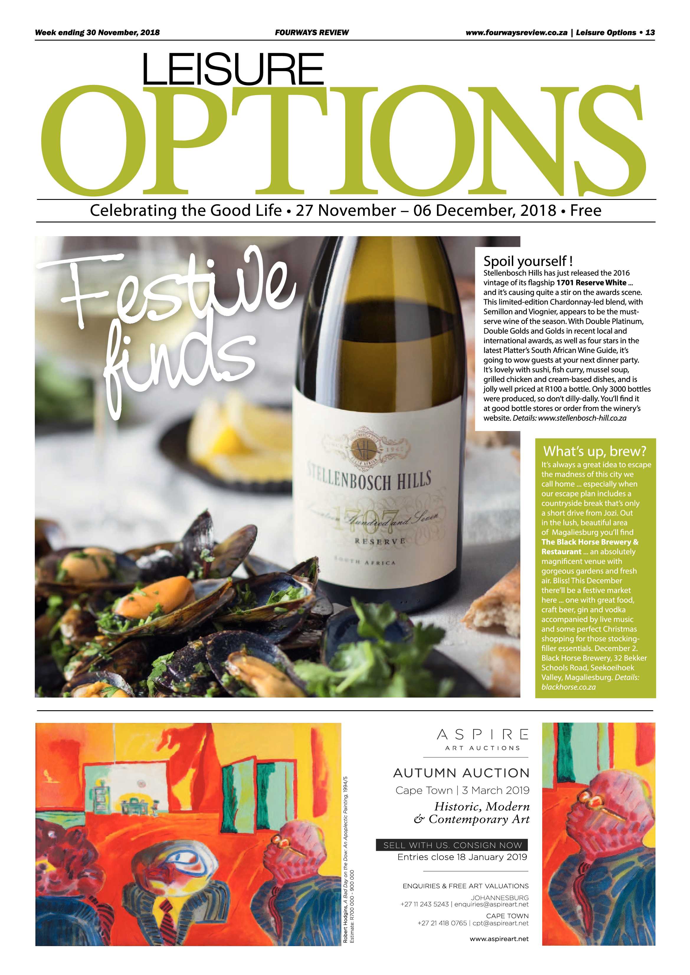 Fourways Review 30 November, 2018 page 13