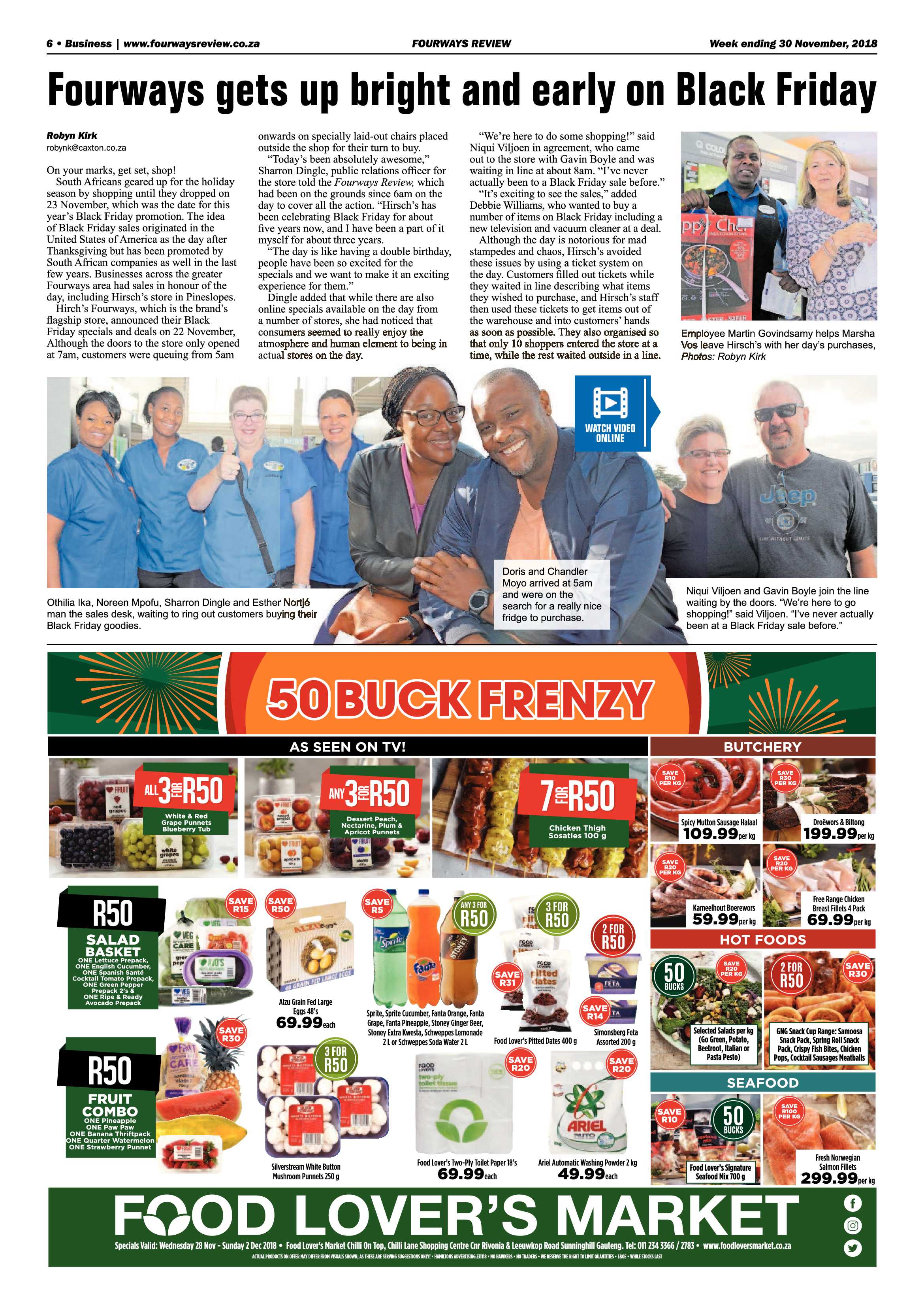 Fourways Review 30 November, 2018 page 6