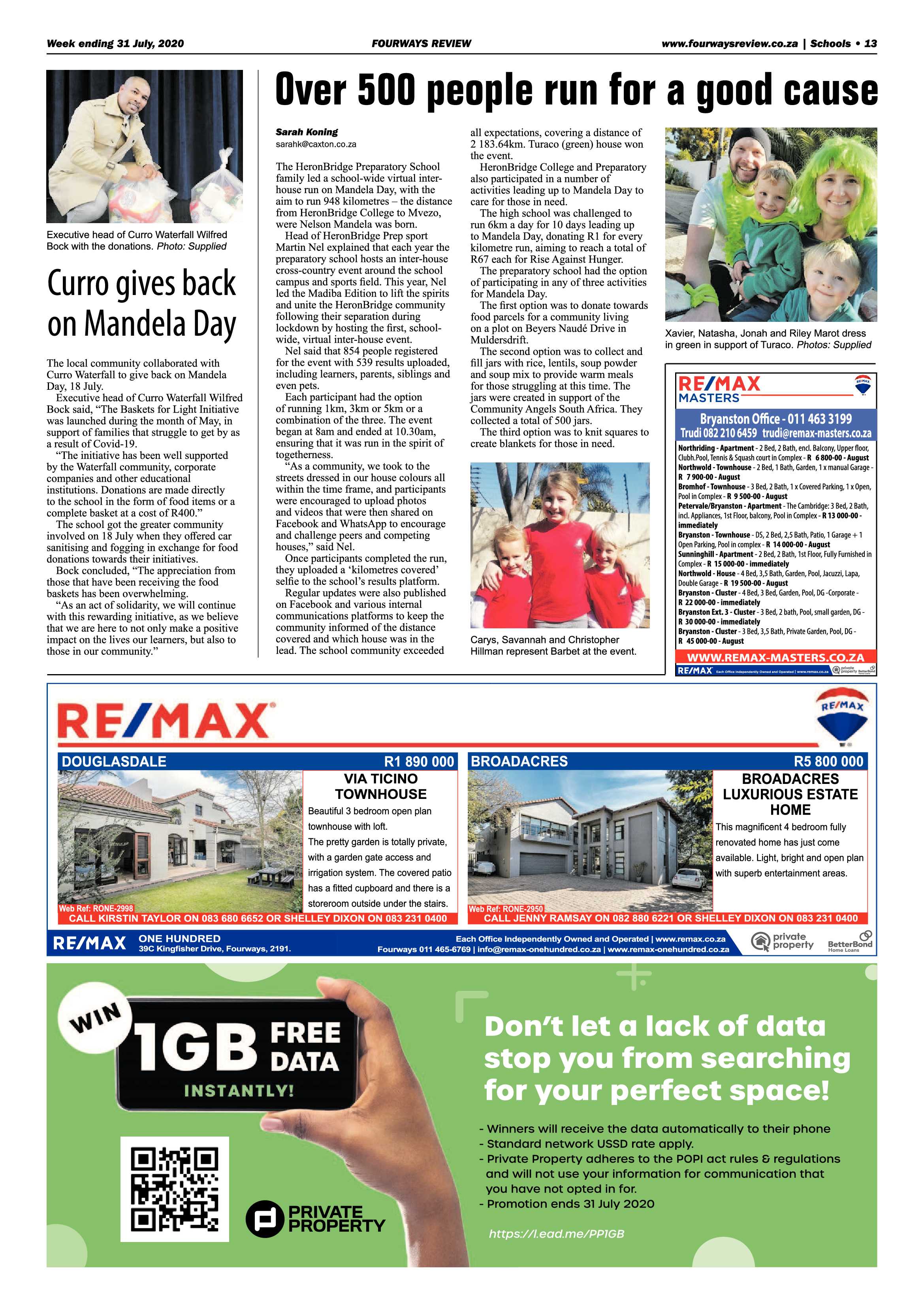 Fourways Review 31 July 2020 page 13