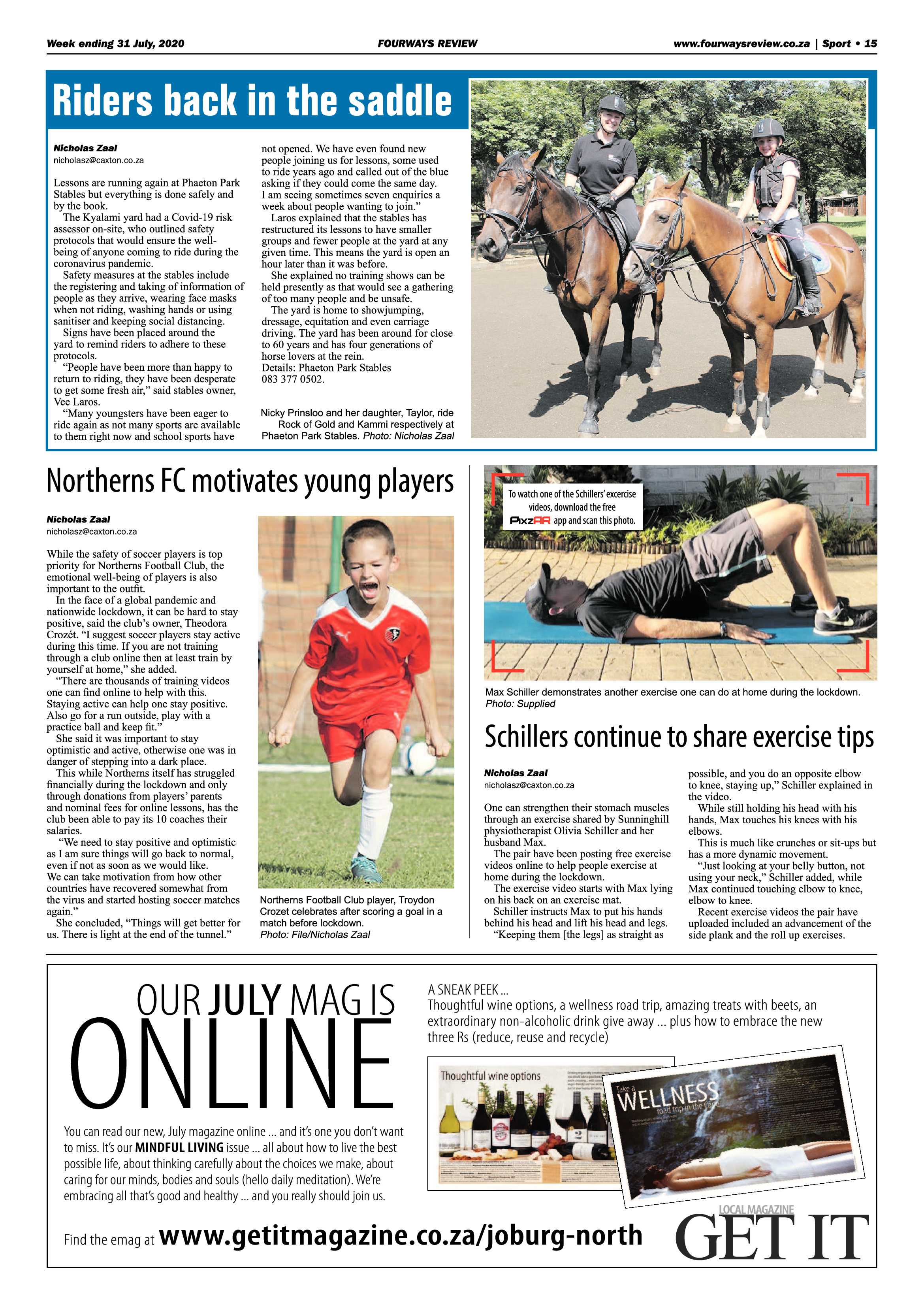 Fourways Review 31 July 2020 page 15