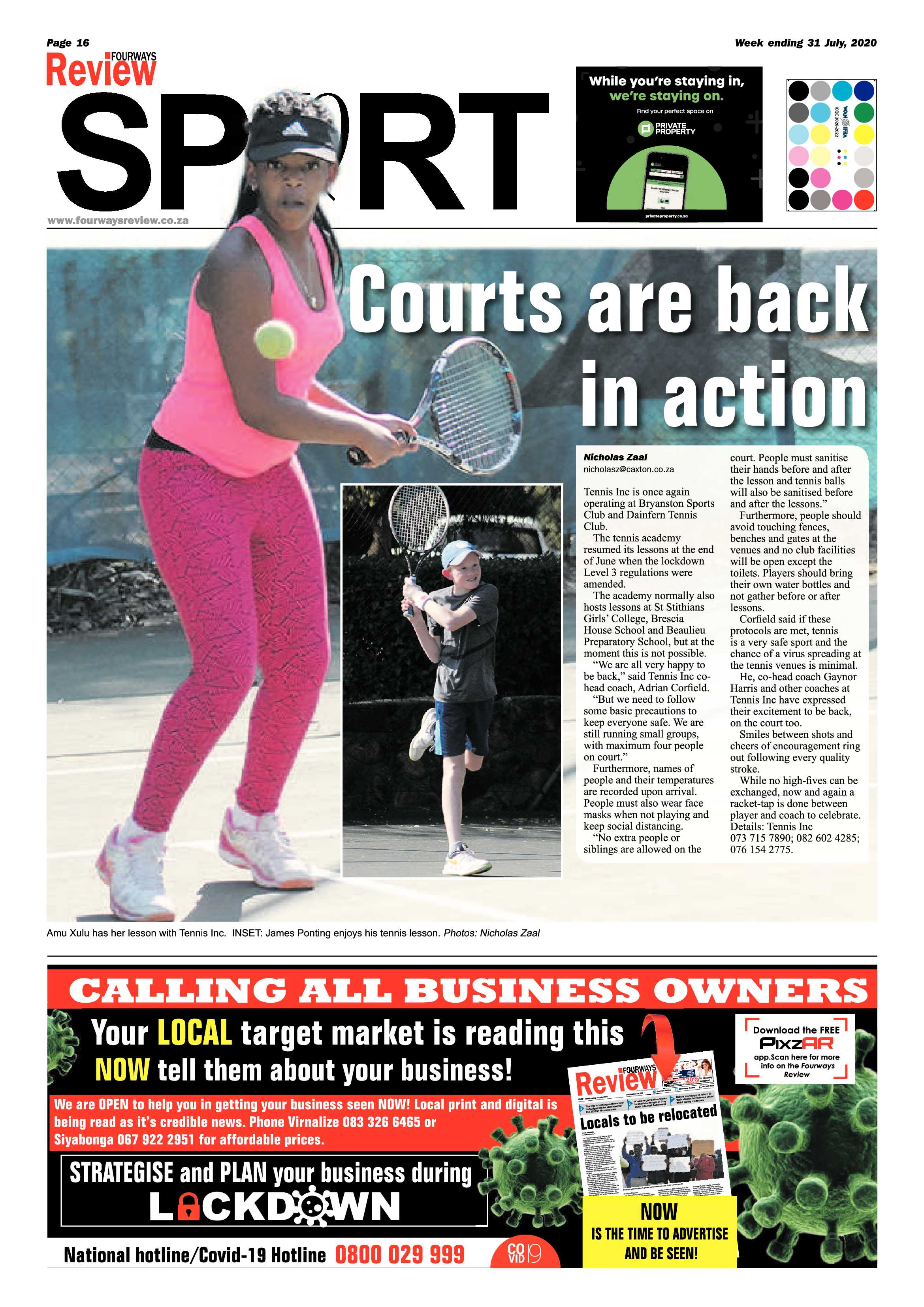 Fourways Review 31 July 2020 page 16