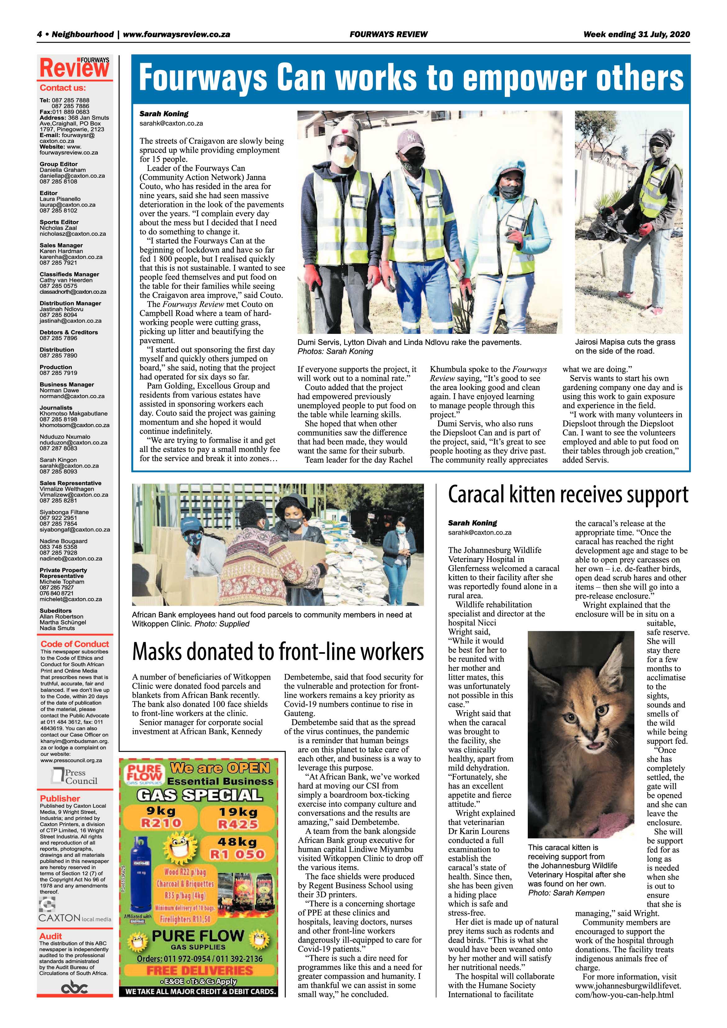 Fourways Review 31 July 2020 page 4
