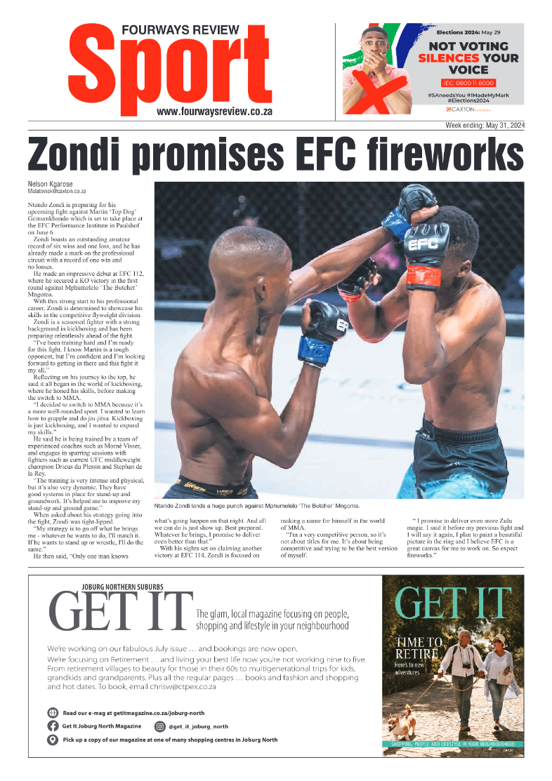 Fourways Review 31 May 2024 page 12