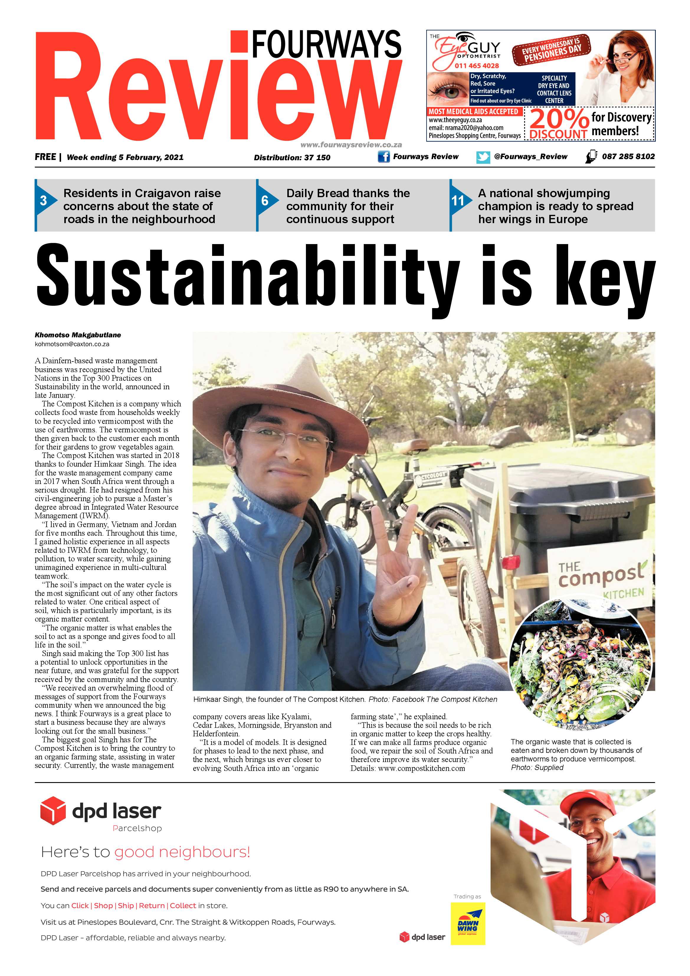 Fourways Review 3 February 2021 page 1
