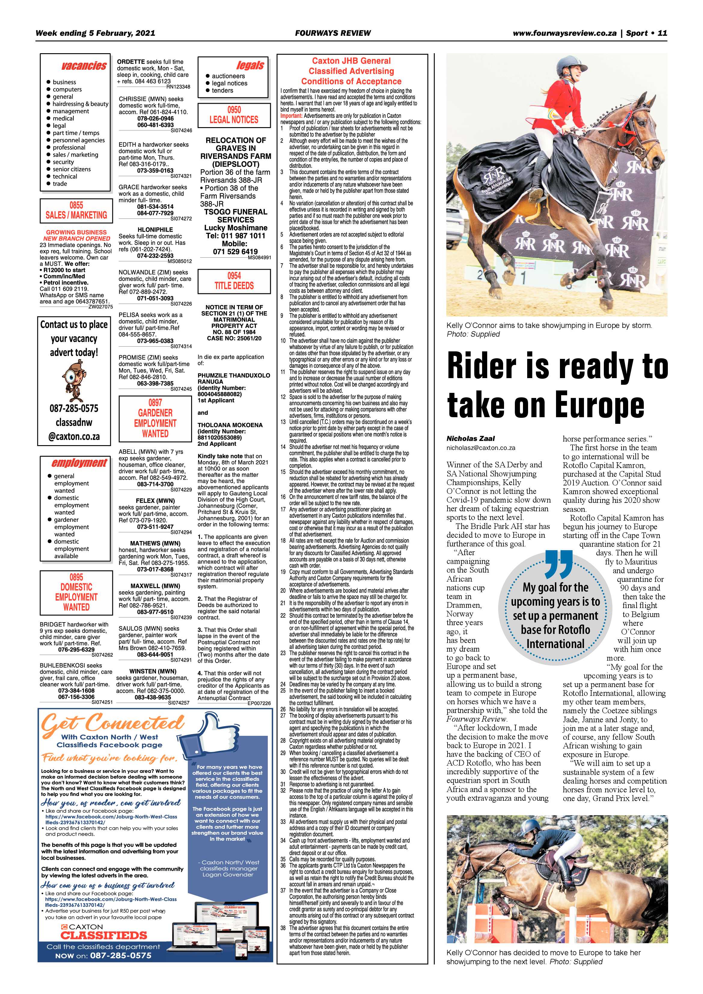 Fourways Review 3 February 2021 page 11