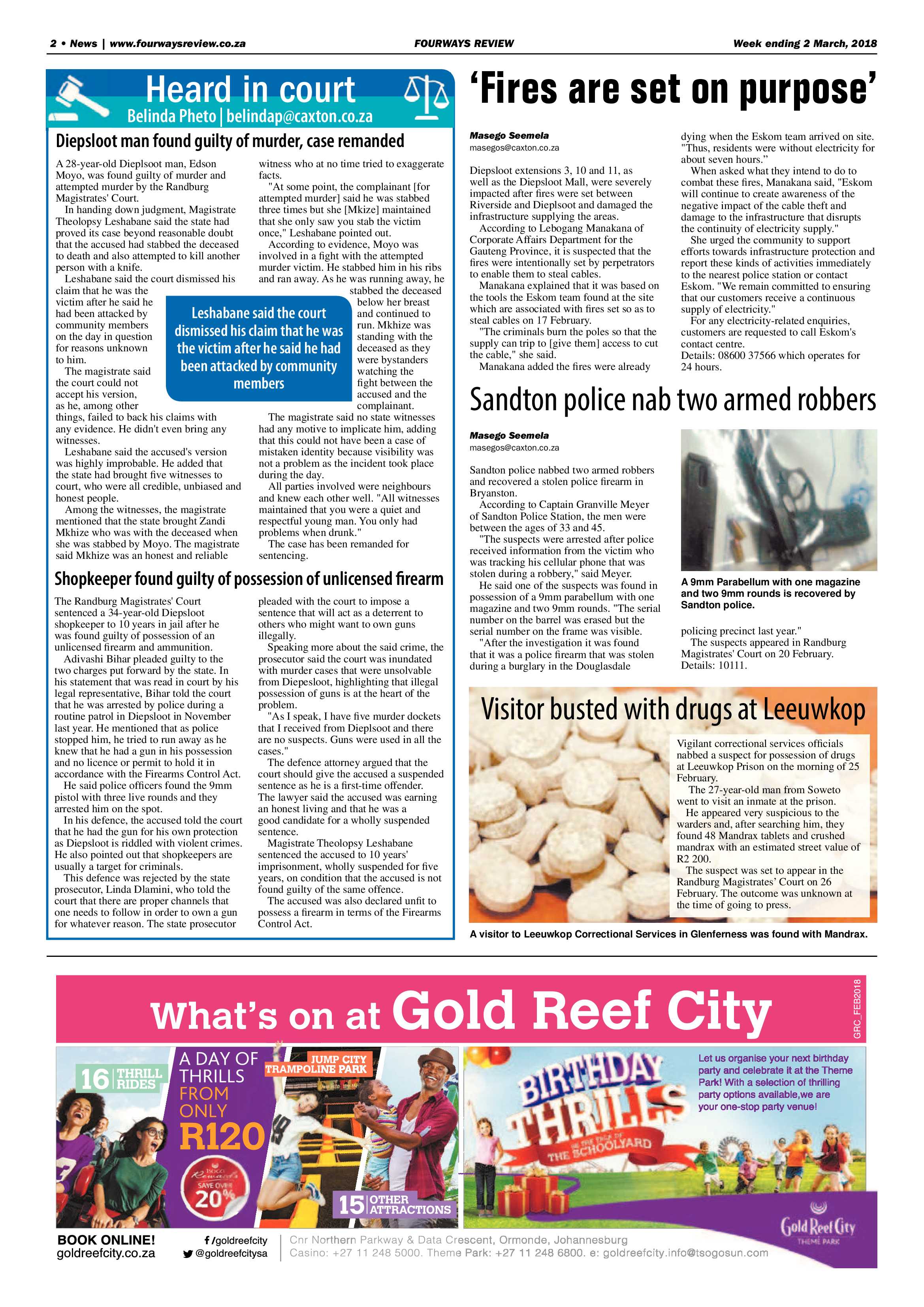 Fourways Review 3 March 2018 page 2