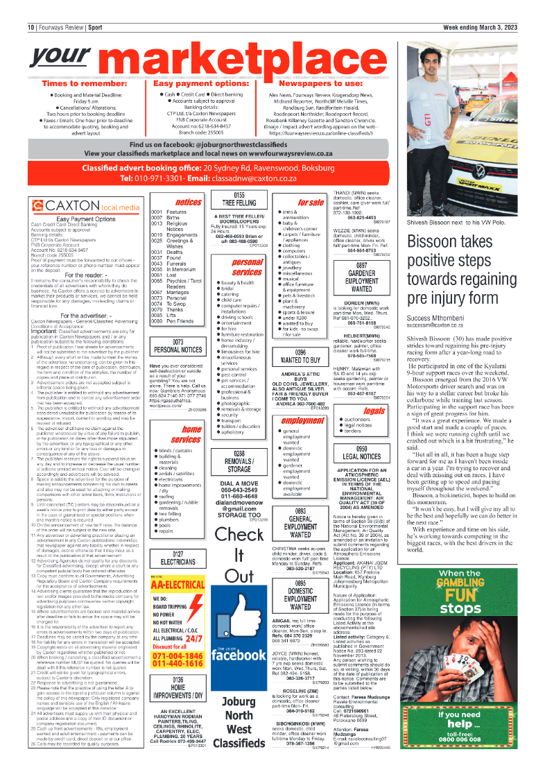 Fourways Review 3 March 2023 page 10