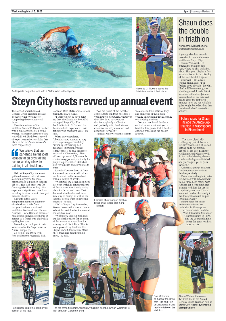 Fourways Review 3 March 2023 page 11