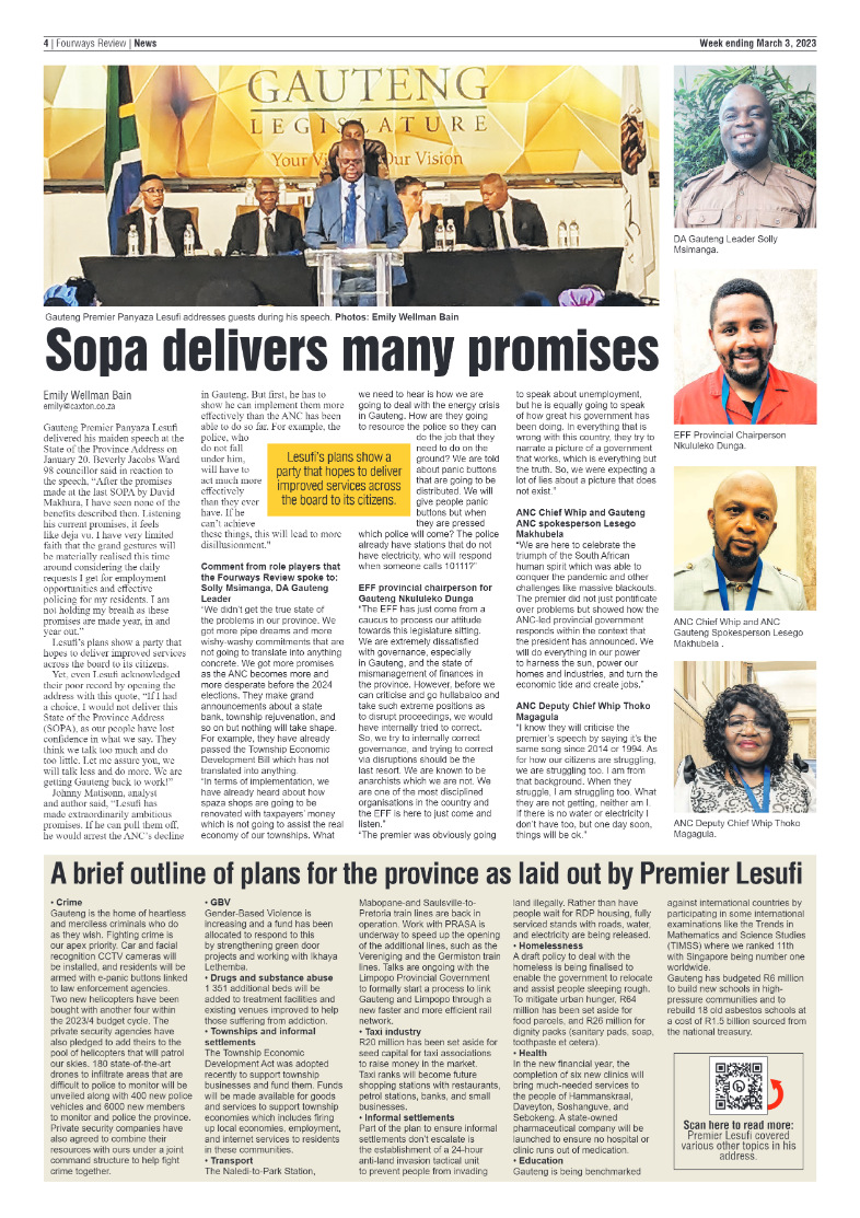 Fourways Review 3 March 2023 page 4