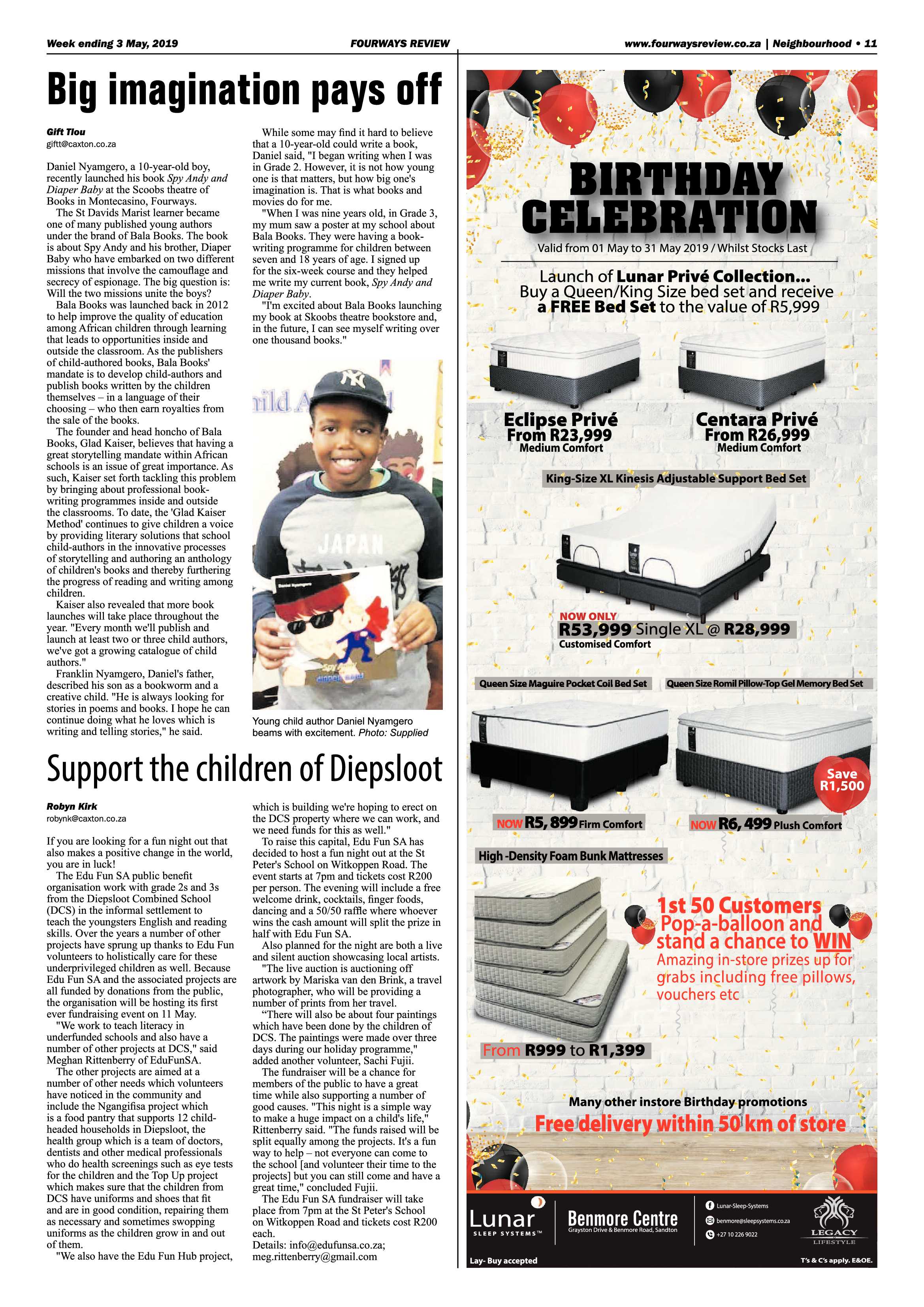 Fourways Review 3 May, 2019 page 11