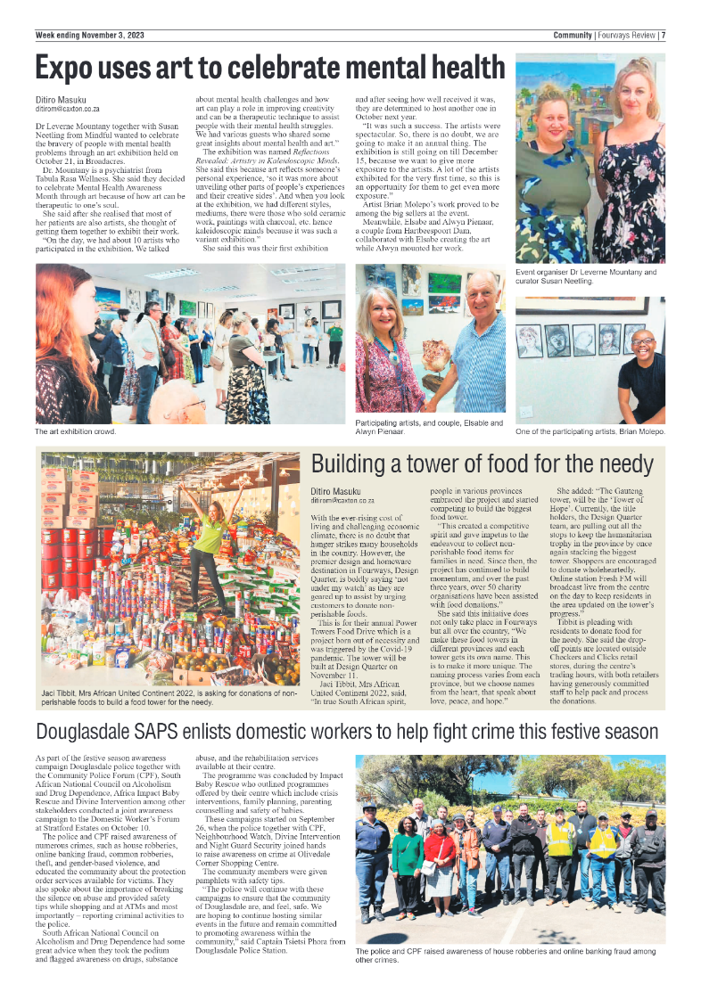 Fourways Review 3 November 2023 page 15