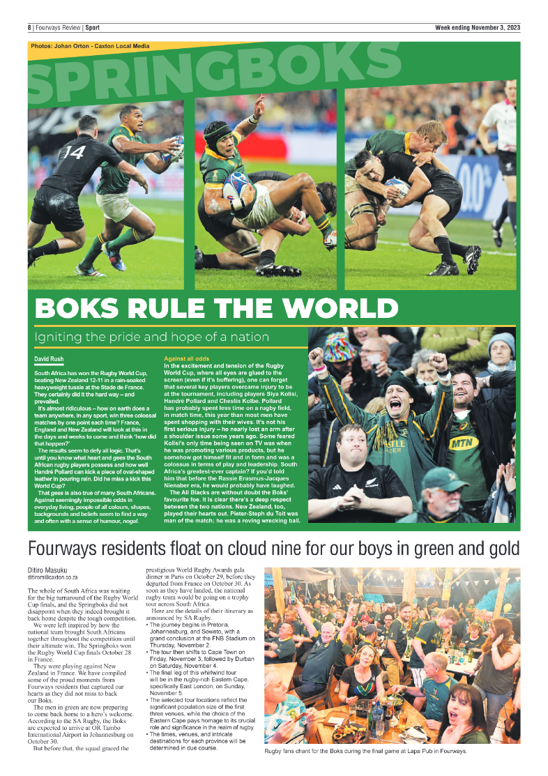 Fourways Review 3 November 2023 page 16