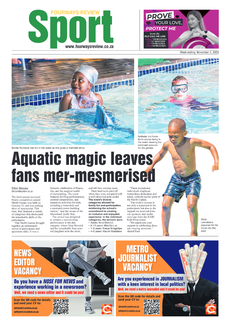 Fourways Review 3 November 2023 page 20