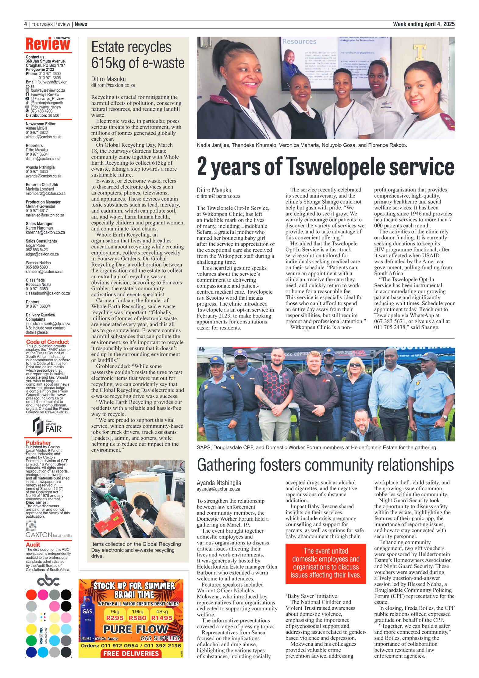 Fourways Review 4 April 2025 page 4