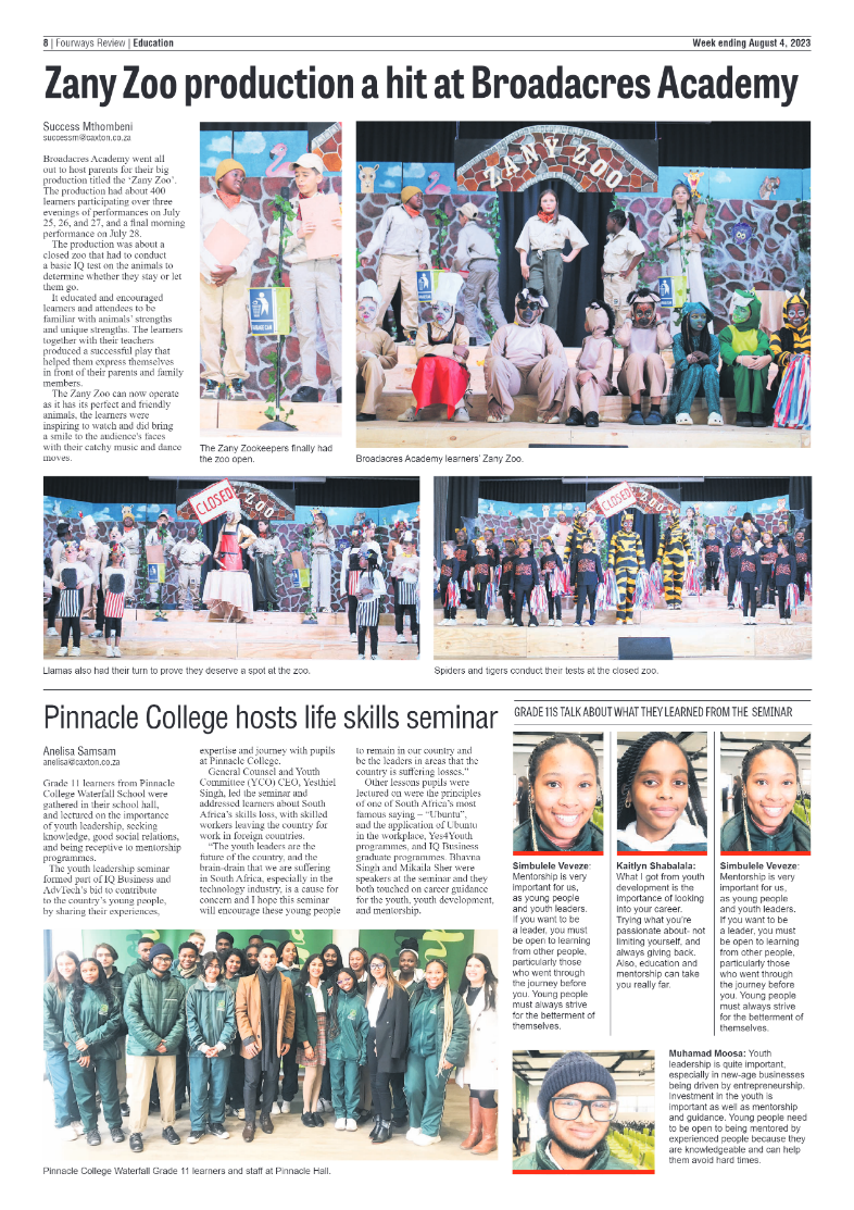 Fourways Review 4 August 2023 page 16