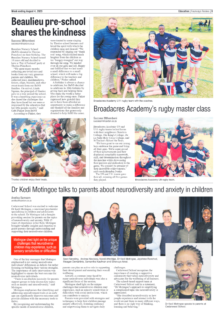 Fourways Review 4 August 2023 page 17