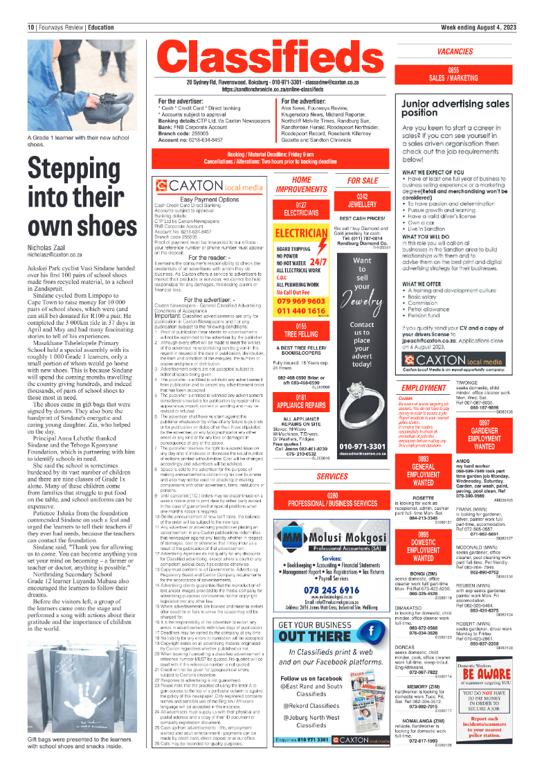 Fourways Review 4 August 2023 page 18