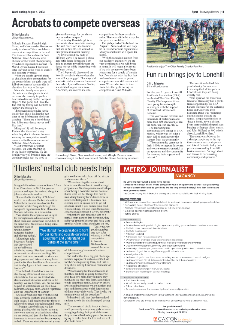 Fourways Review 4 August 2023 page 19
