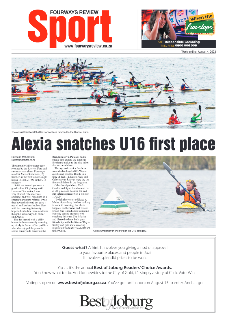 Fourways Review 4 August 2023 page 20