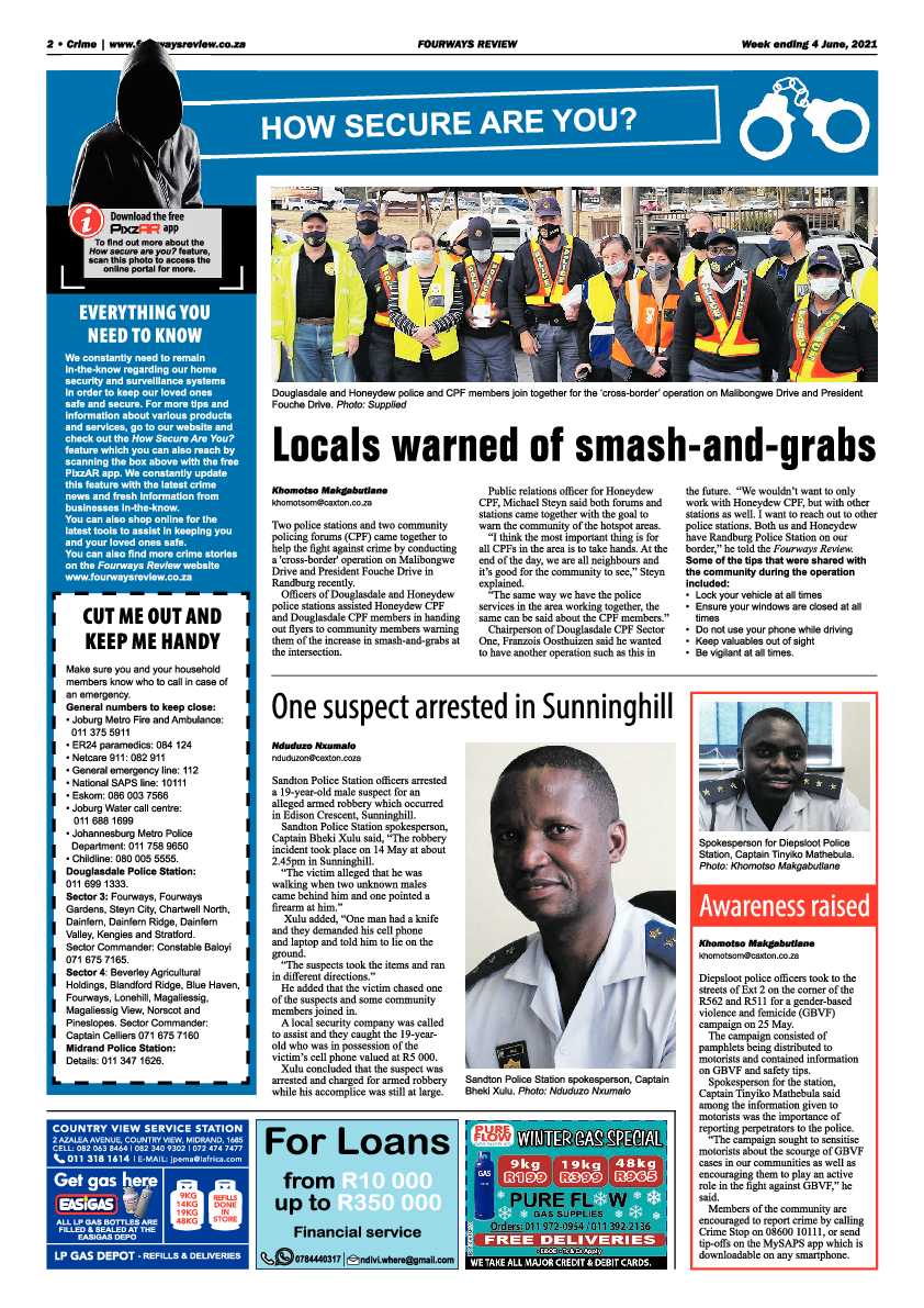 Fourways Review 4 June 2021 page 2