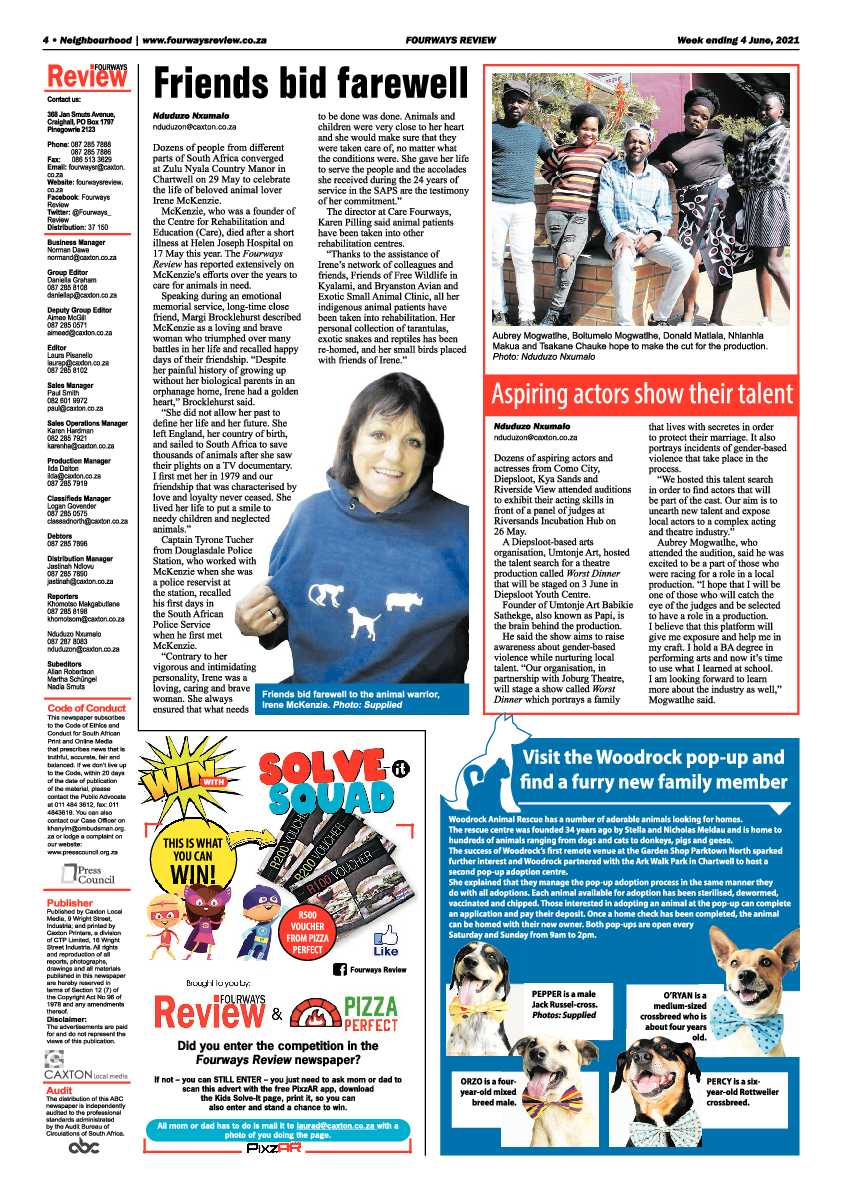 Fourways Review 4 June 2021 page 4