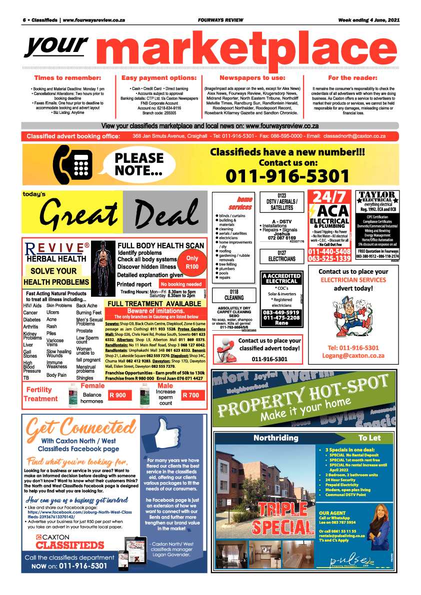 Fourways Review 4 June 2021 page 6