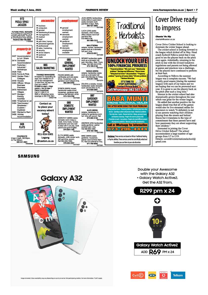 Fourways Review 4 June 2021 page 7
