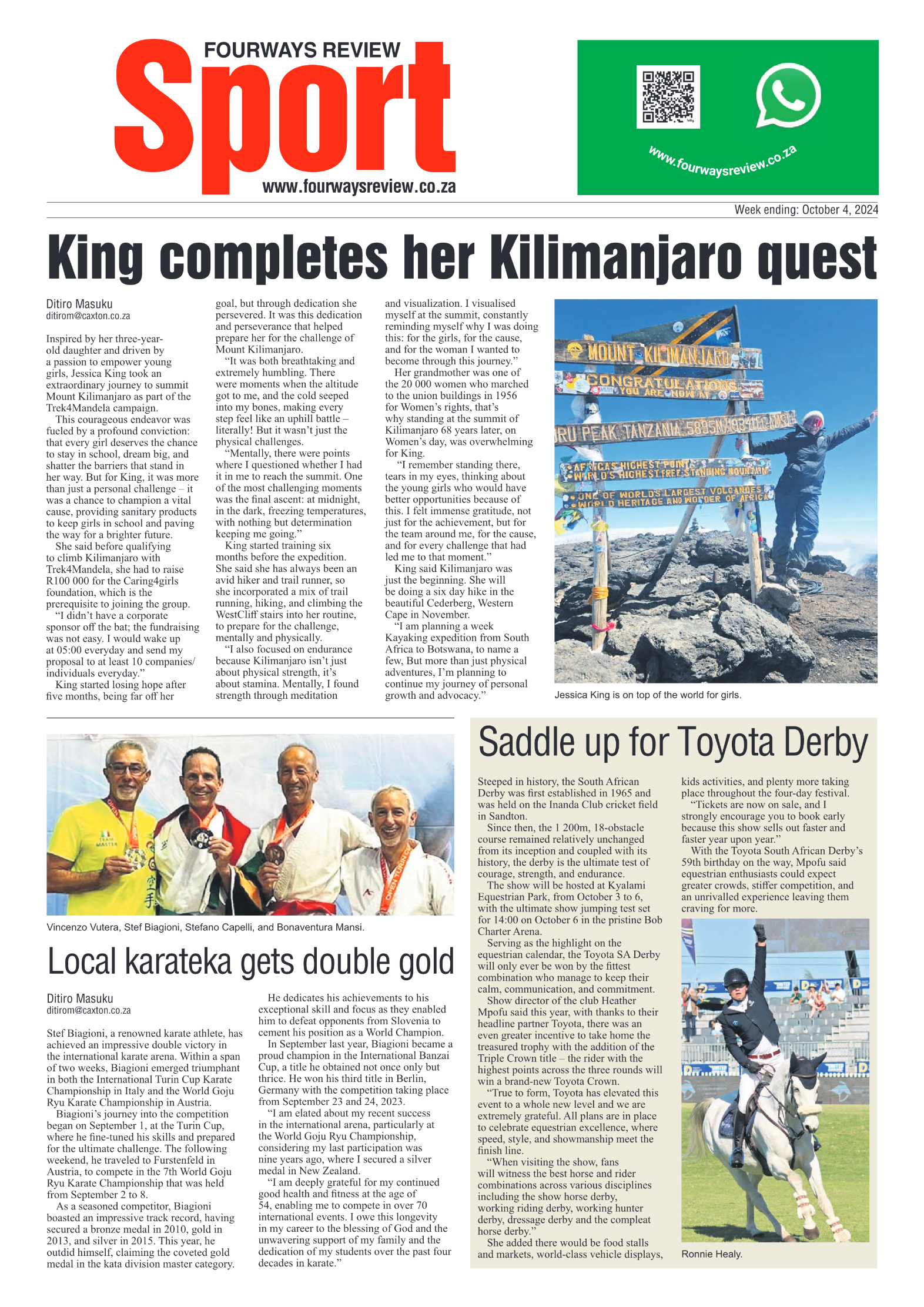 Fourways Review 4 October 2024 page 12