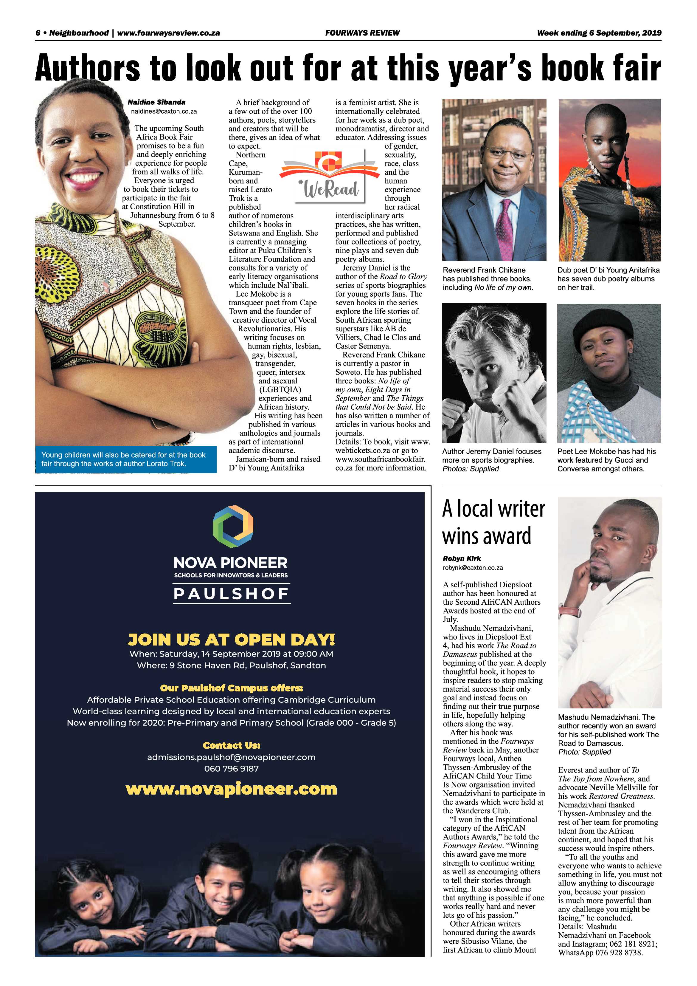 Fourways Review 4 Spetember, 2019 page 6