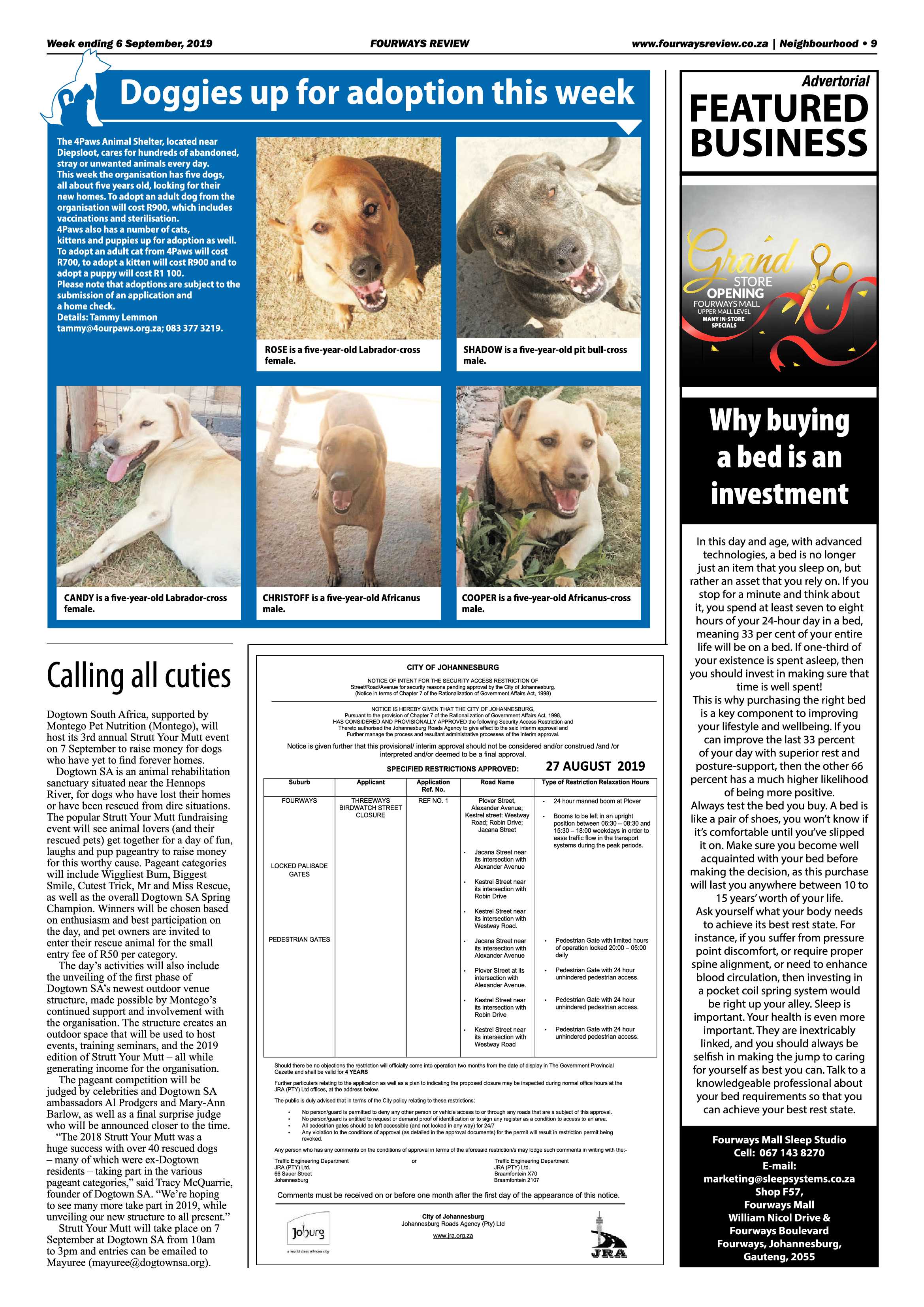 Fourways Review 4 Spetember, 2019 page 9