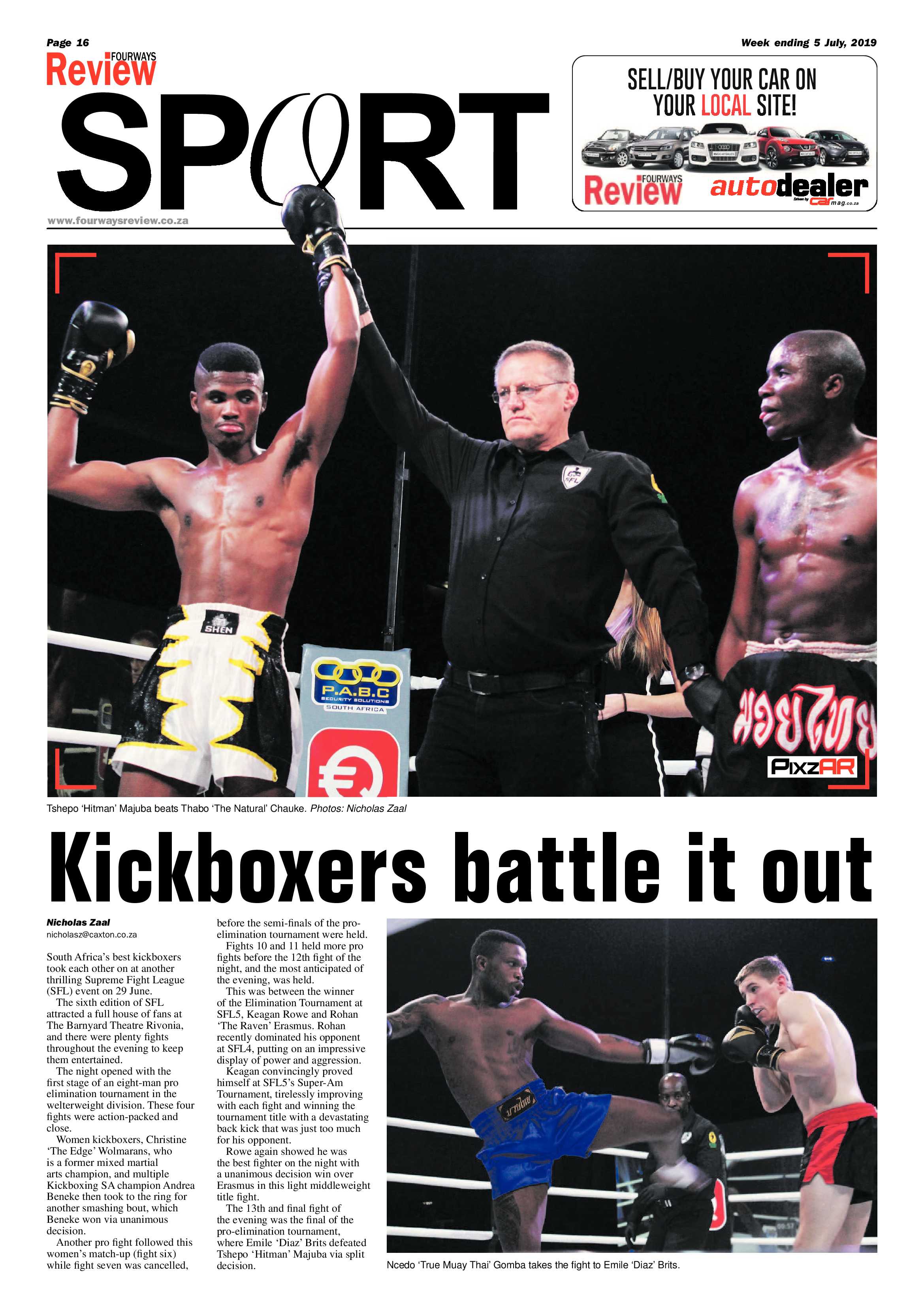 Fourways Review 5 July 2019 page 16