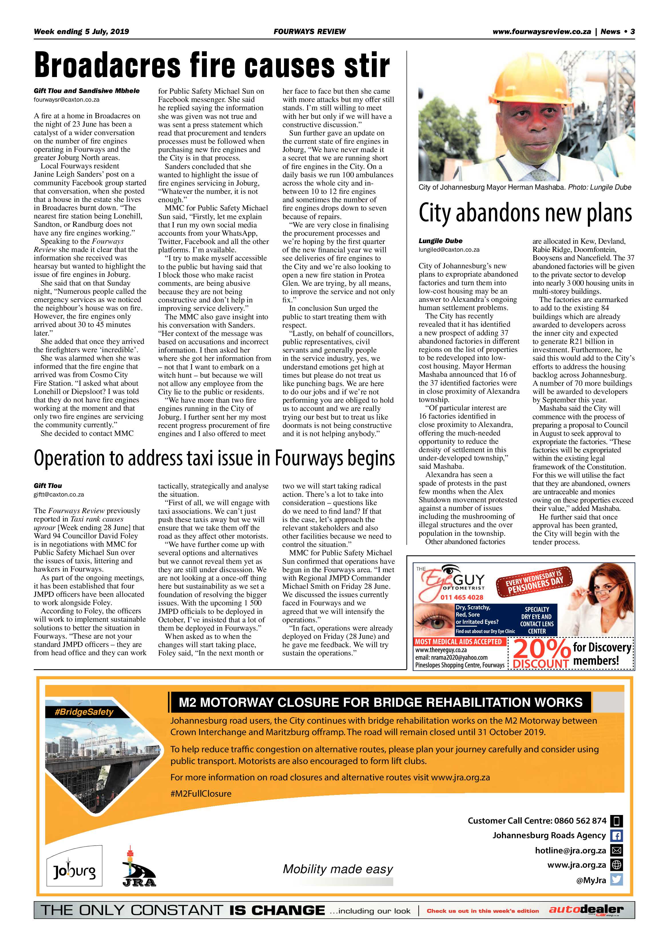 Fourways Review 5 July 2019 page 3