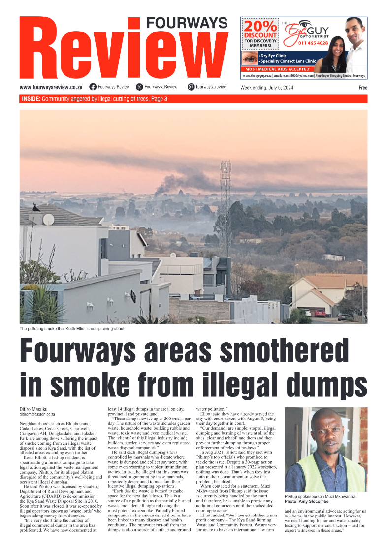 Fourways Review 5 July 2024 page 1