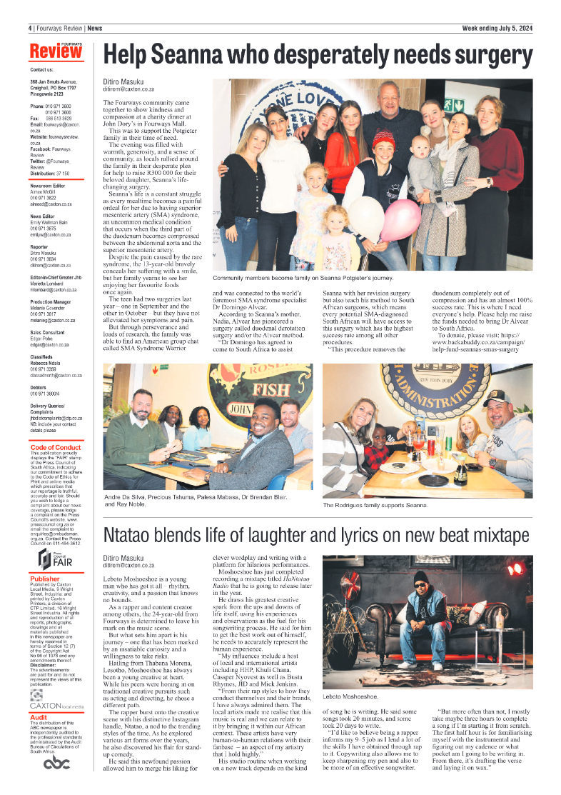 Fourways Review 5 July 2024 page 4