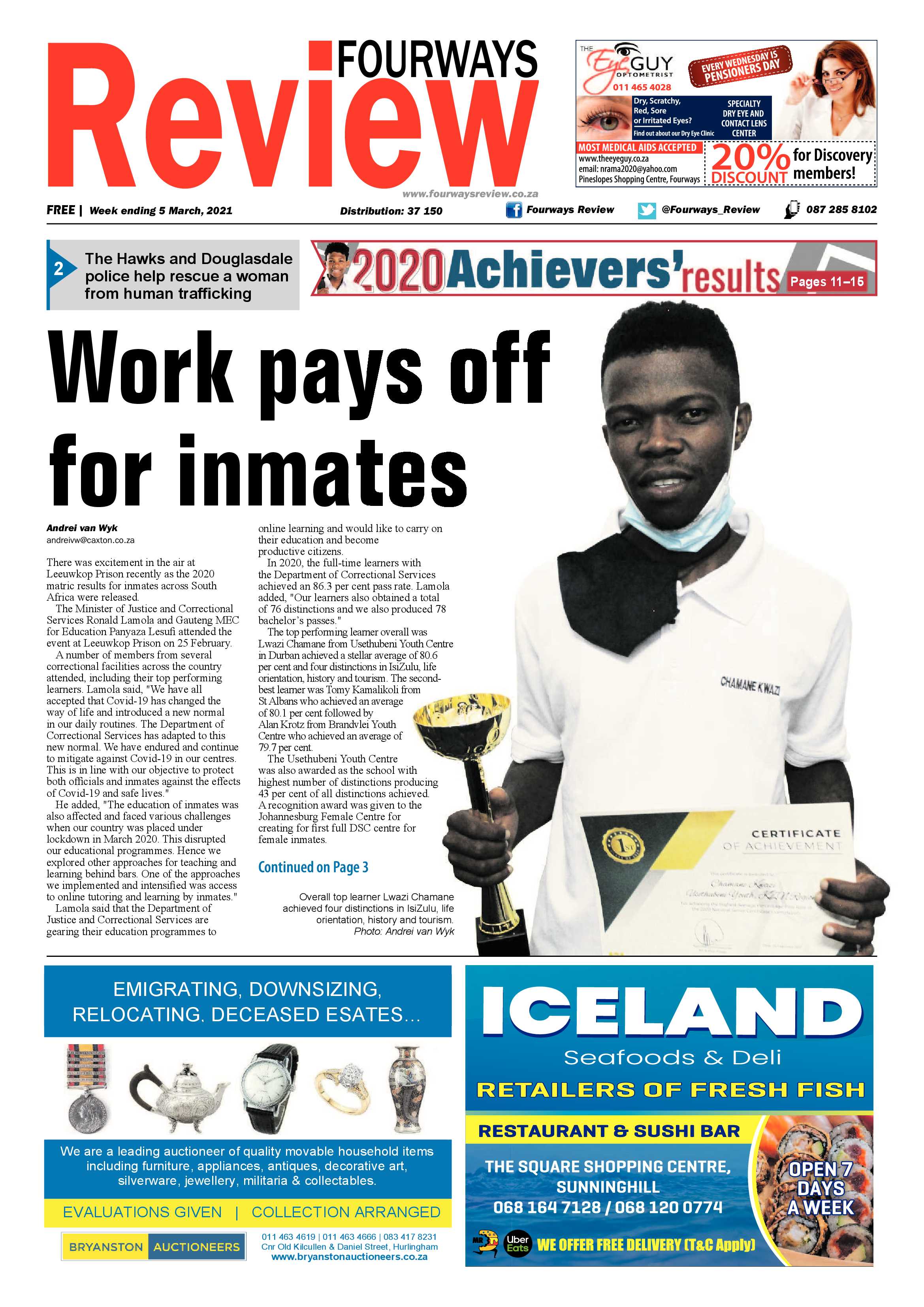 Fourways Review 5 March 2021 page 1